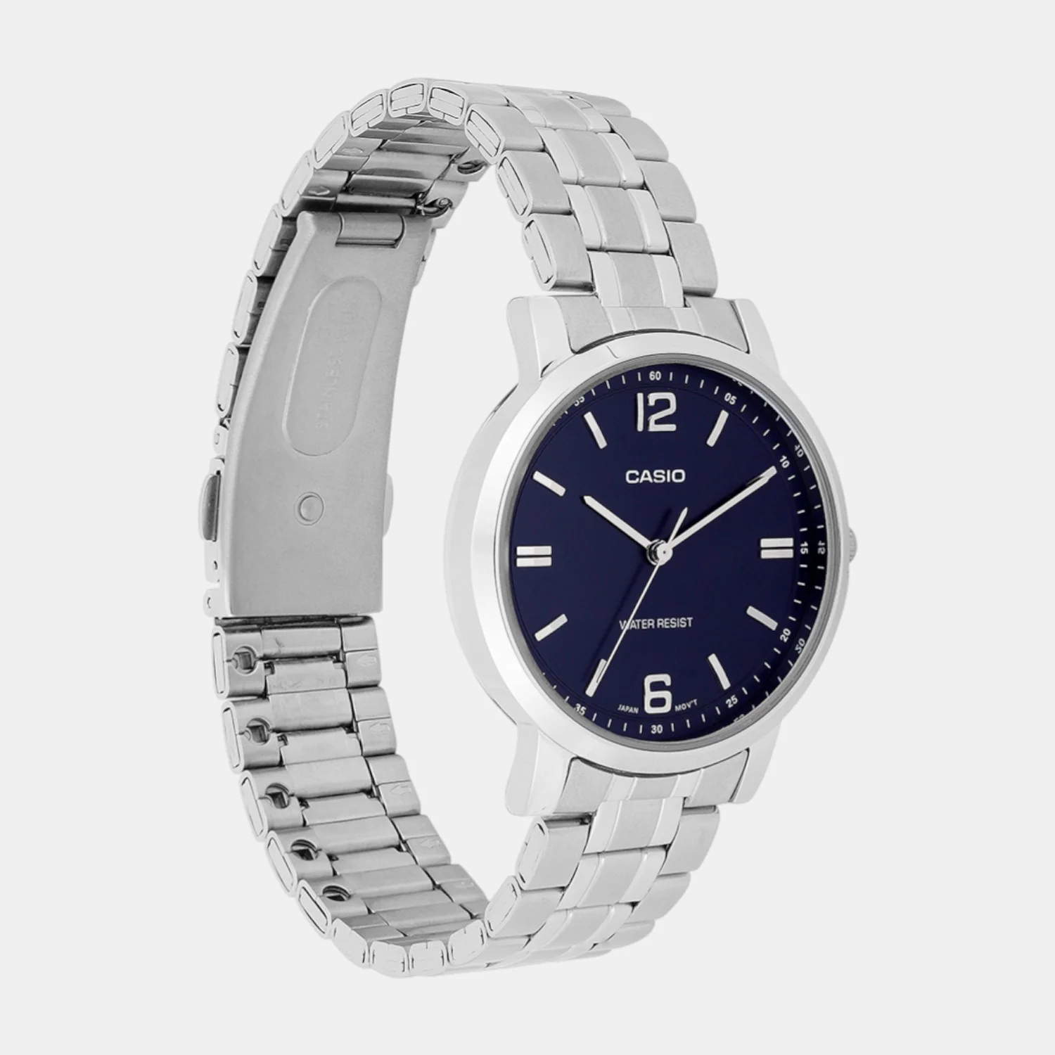 Enticer Women Quartz Blue Dial Analog Stainless Steel Watch A2442 - Image 2