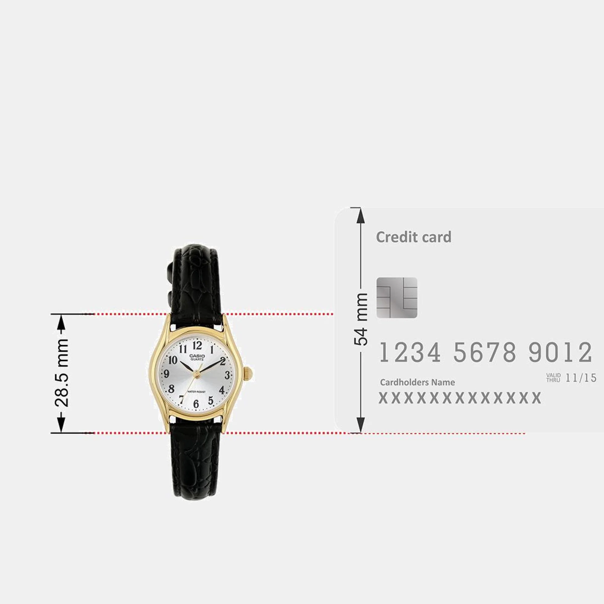 Enticer Women Quartz Silver Dial Analog Leather Watch A2264 - Image 9