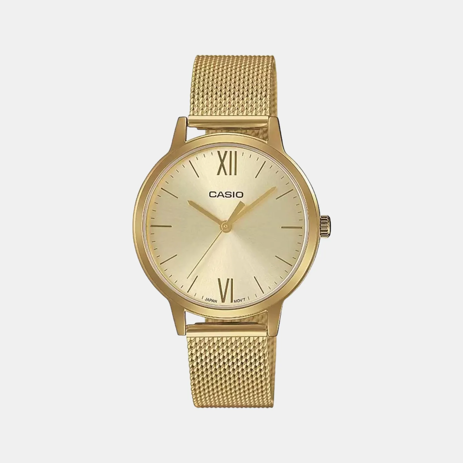 Enticer Women Quartz Gold Dial Analog Watch A1789