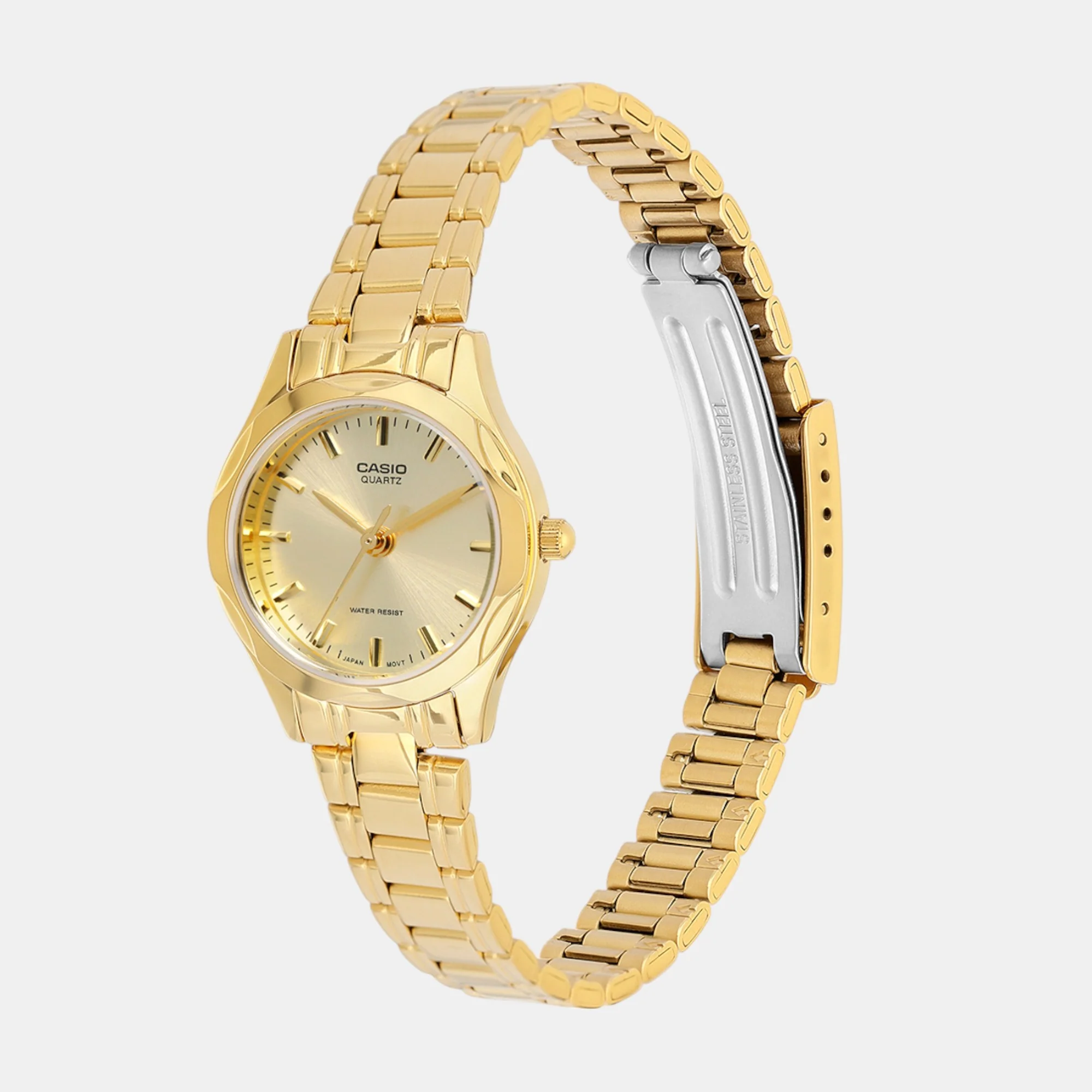 Enticer Women Quartz Gold Dial Analog Stainless Steel Watch A2276 - Image 3