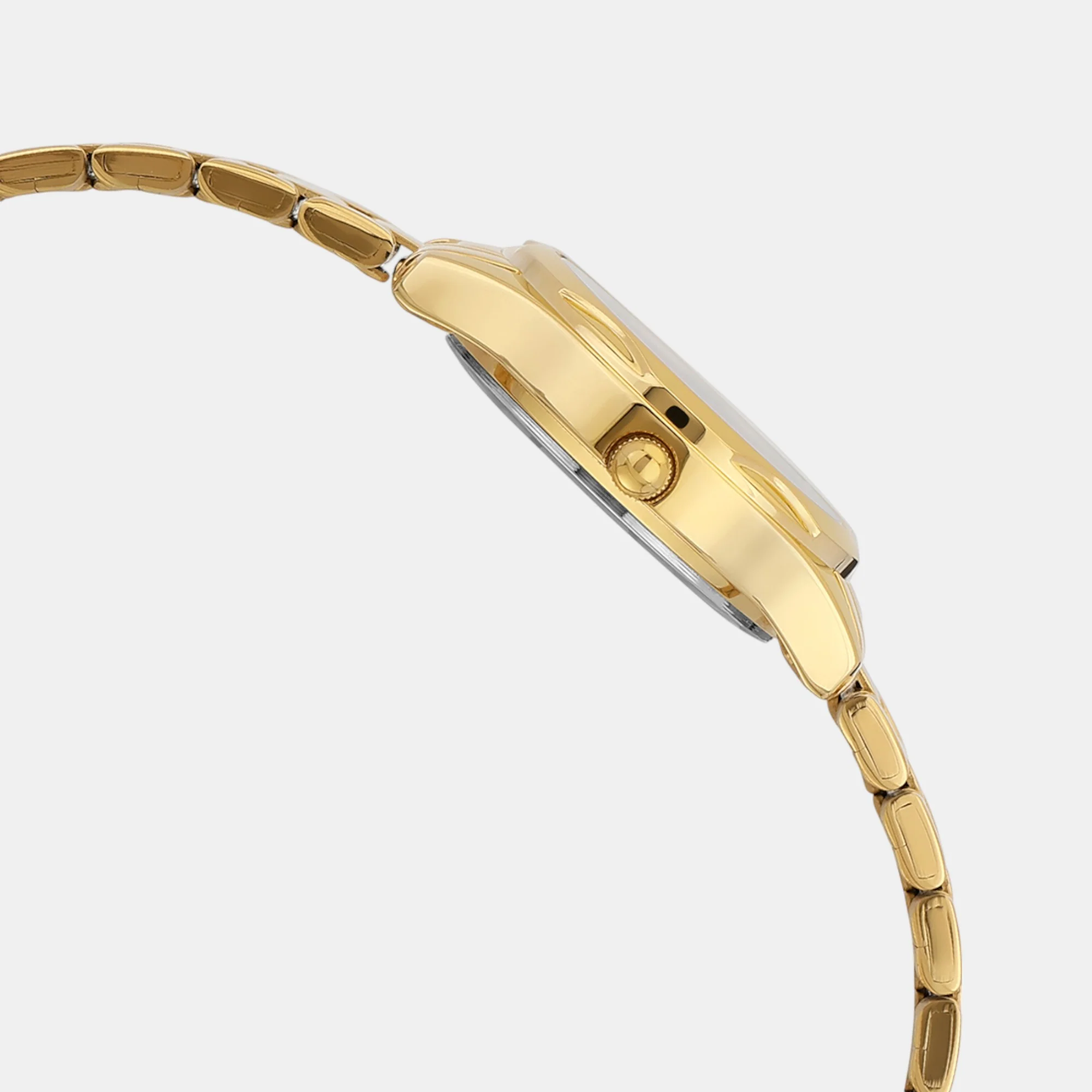 Enticer Women Quartz Gold Dial Analog Stainless Steel Watch A2276 - Image 6