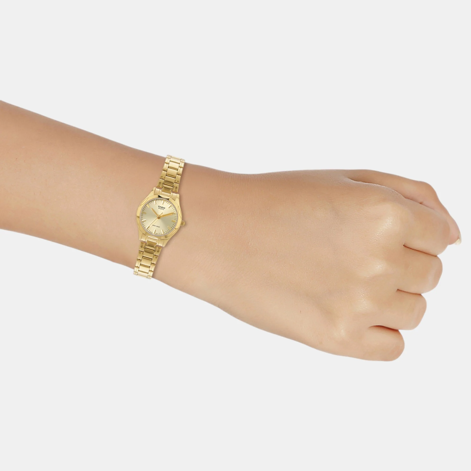 Enticer Women Quartz Gold Dial Analog Stainless Steel Watch A2276 - Image 8