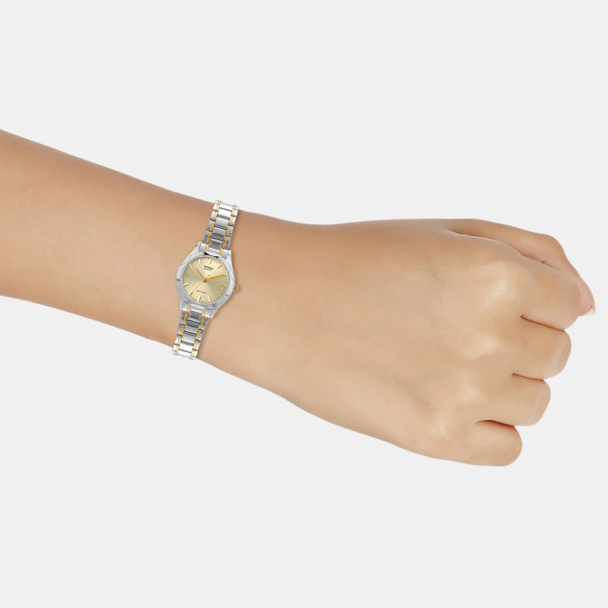 Enticer Women Quartz Gold Dial Analog Stainless Steel Watch A2277 - Image 7