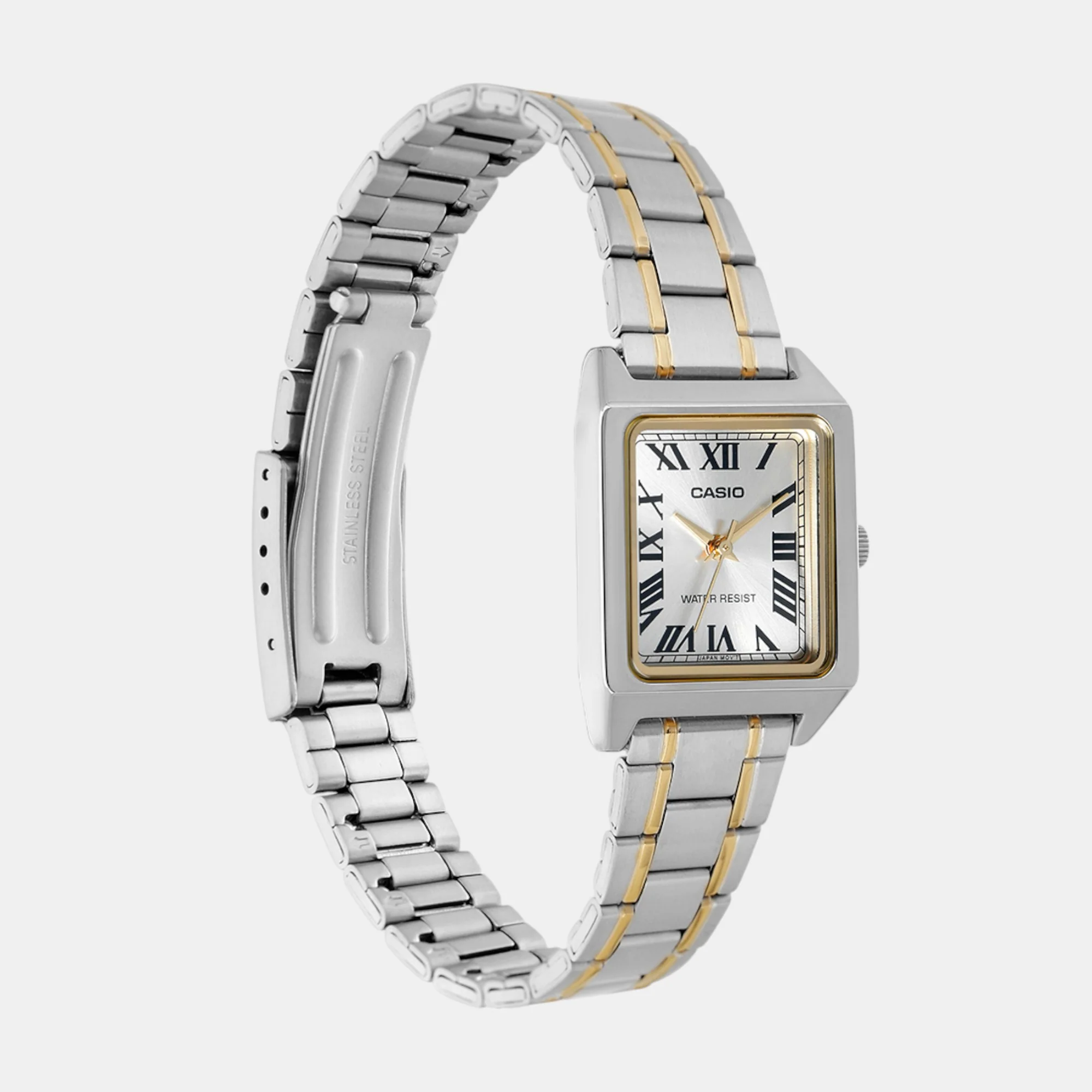 Enticer Women Quartz Silver Dial Analog Stainless Steel Watch A2293 - Image 3