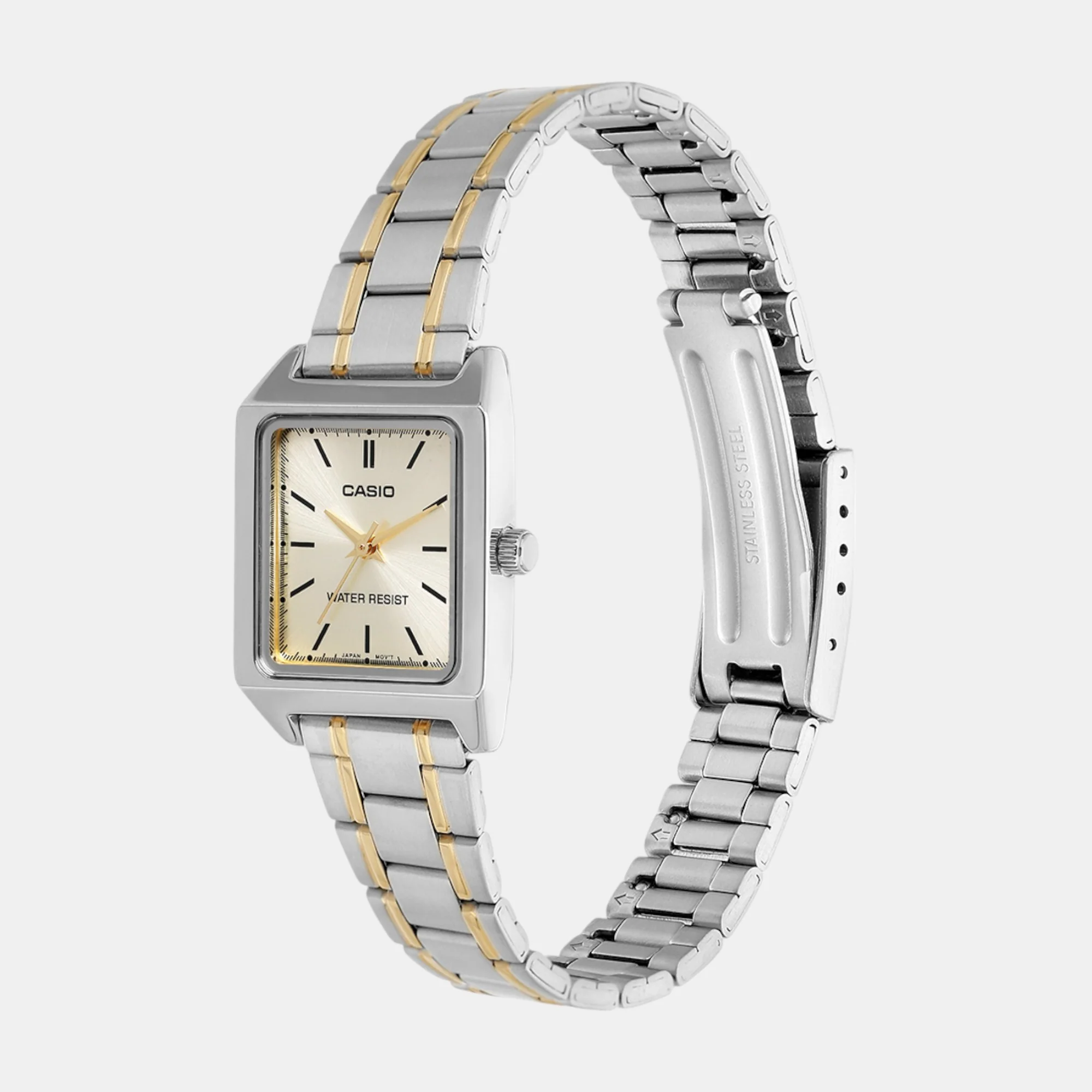Enticer Women Quartz Gold Dial Analog Stainless Steel Watch A2294 - Image 3