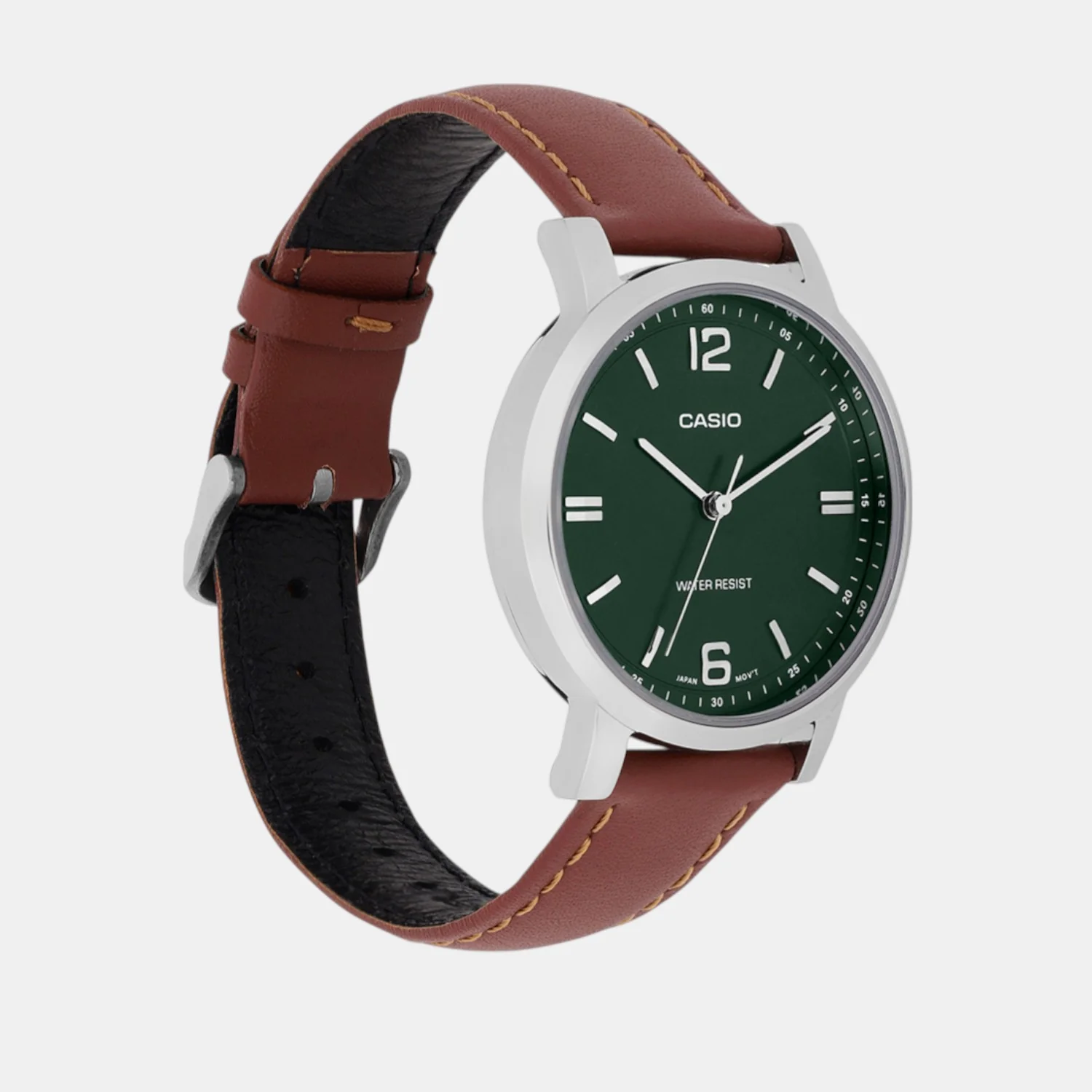 Enticer Women Quartz Green Dial Analog Leather Watch A2447 - Image 3