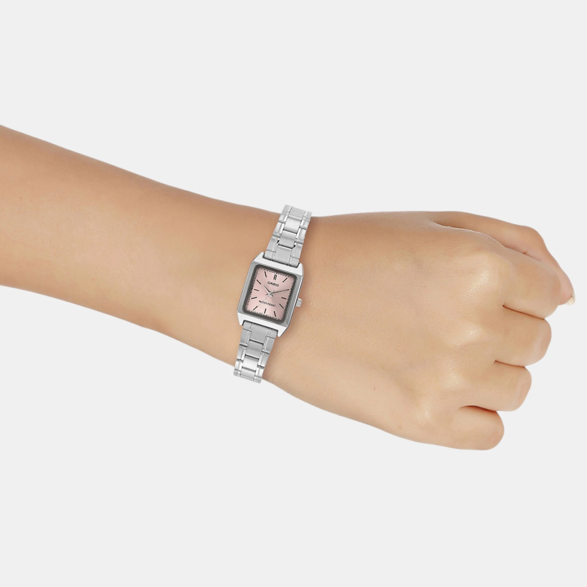 Enticer Women Quartz Pink Dial Analog Stainless Steel Watch A2281 - Image 7