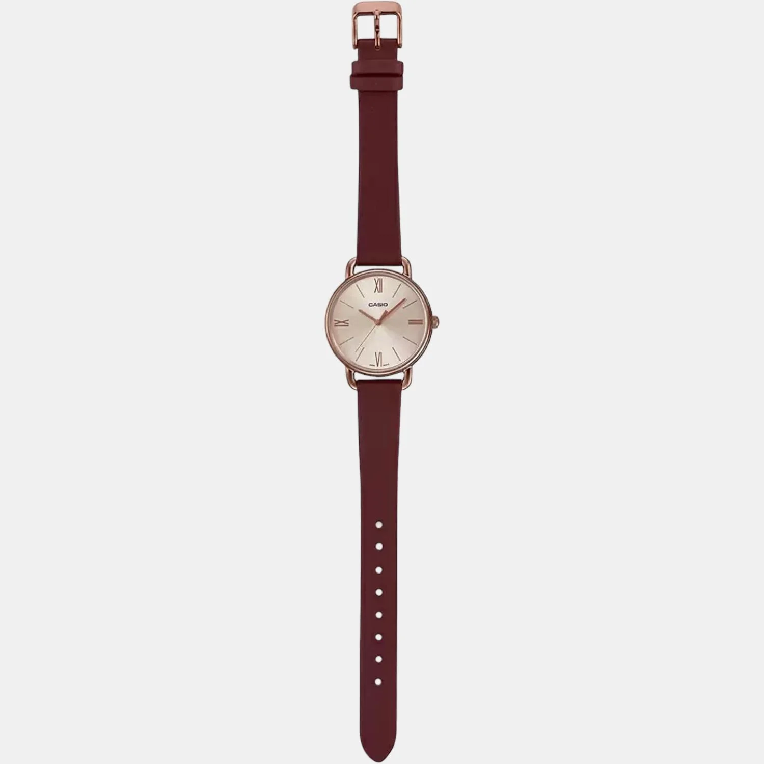 Enticer Women Quartz Rose Gold Dial Analog Leather Watch A1806 - Image 7