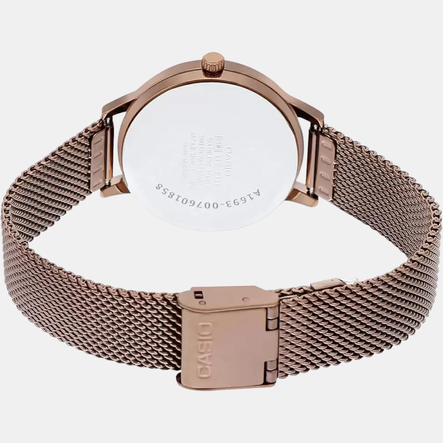 Enticer Women Quartz Beige Dial Analog Mesh Watch A1693 - Image 6