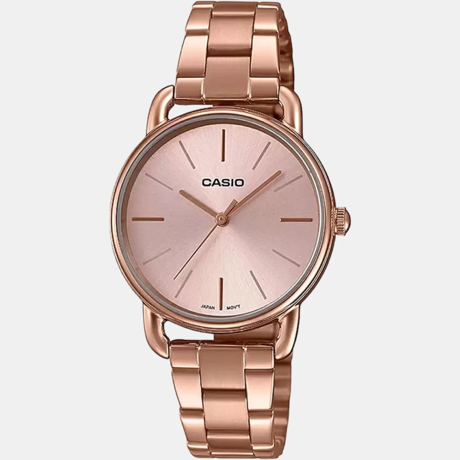 Enticer Women Quartz Rose Gold Dial Analog Stainless Steel Watch A1795 - Image 2