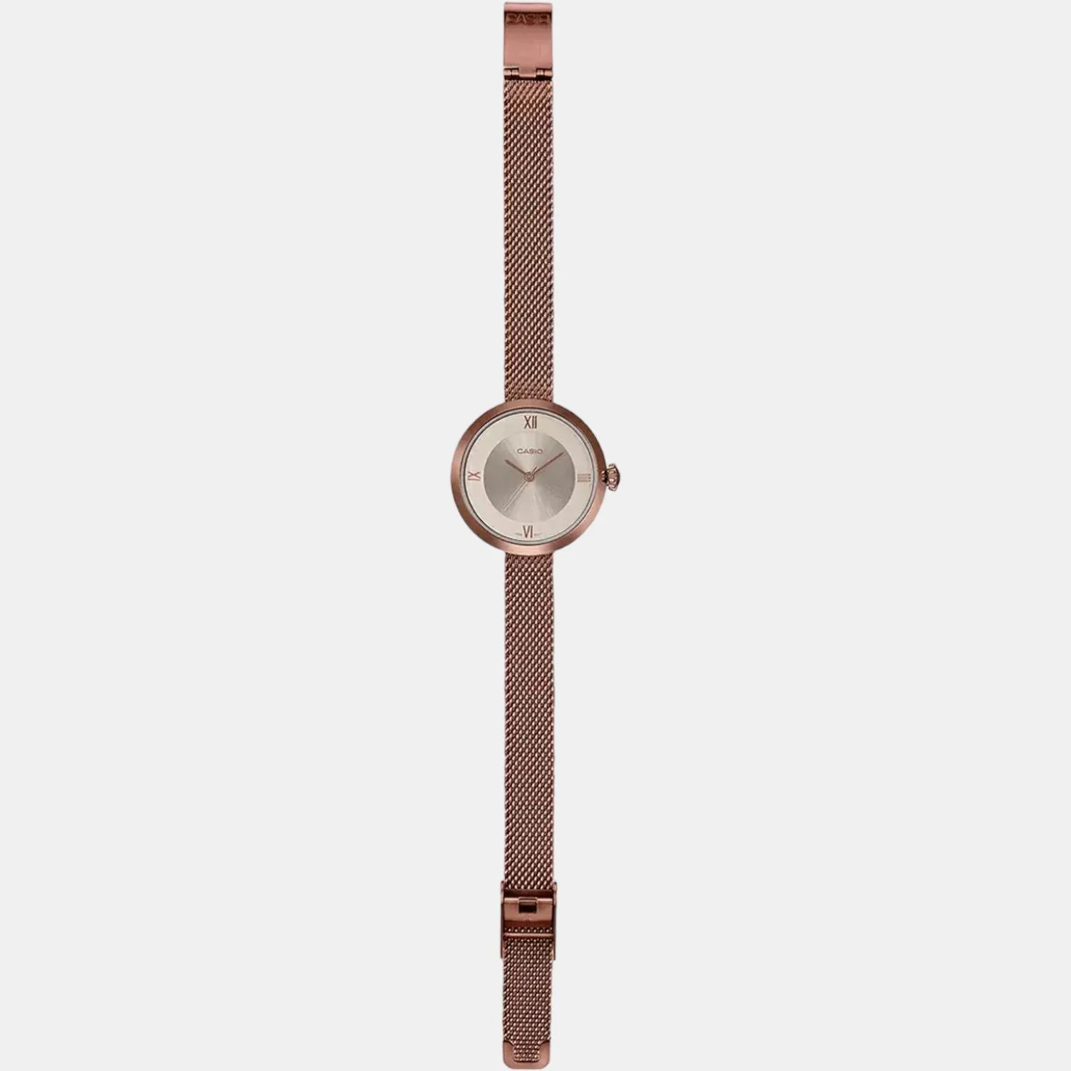 Enticer Women Quartz Rose Gold Dial Analog Mesh Watch A1854 - Image 6