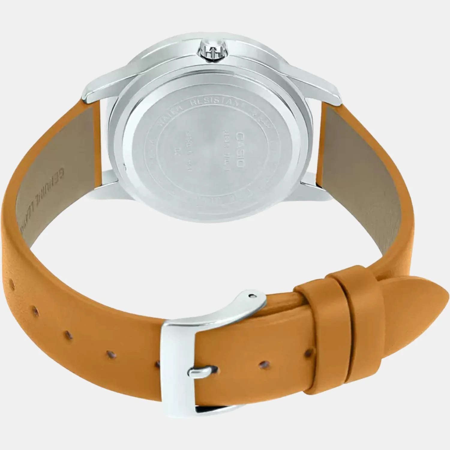 Enticer Women Quartz Silver Dial Analog Leather Watch A1586 - Image 5