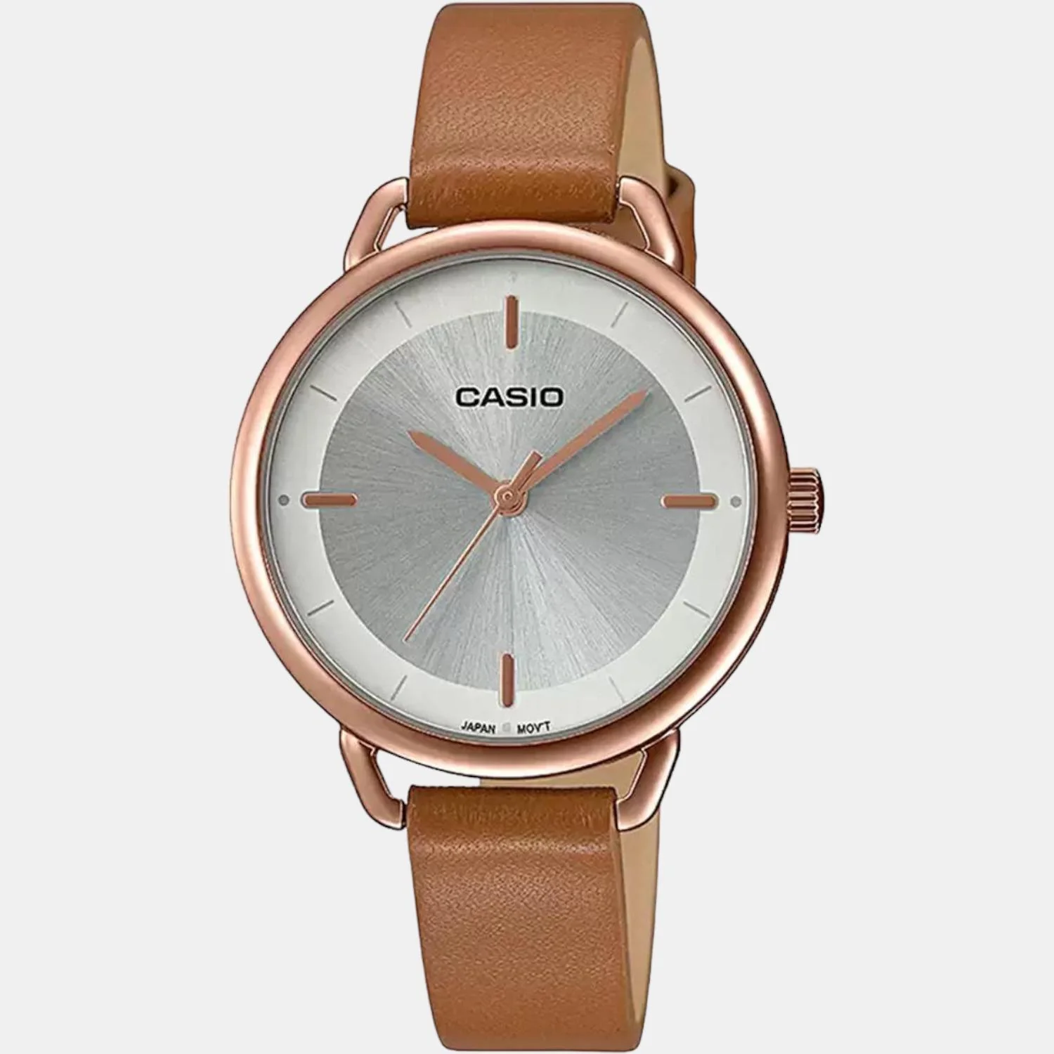 Enticer Women Quartz Silver Dial Analog Leather Watch A1801 - Image 2