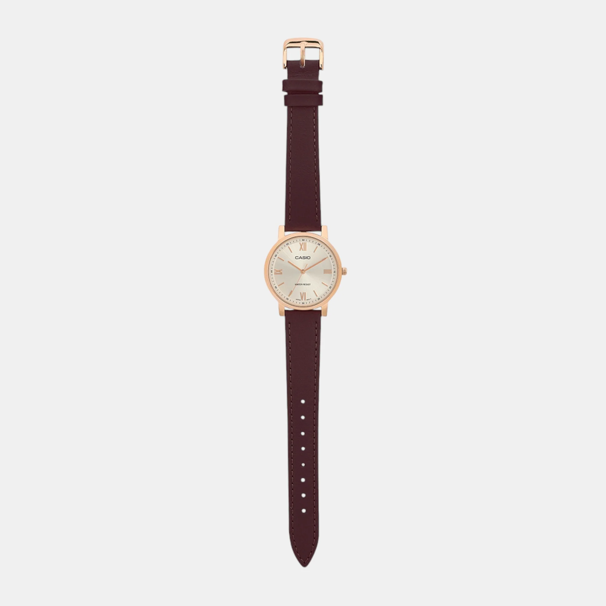 Enticer Women Quartz Silver Dial Analog Leather Watch A2163 - Image 7
