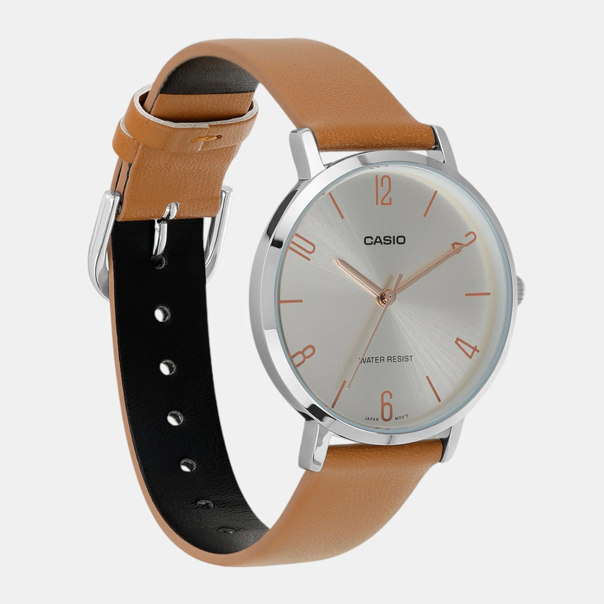 Enticer Women Quartz Beige Dial Analog Leather Watch A2295 - Image 4