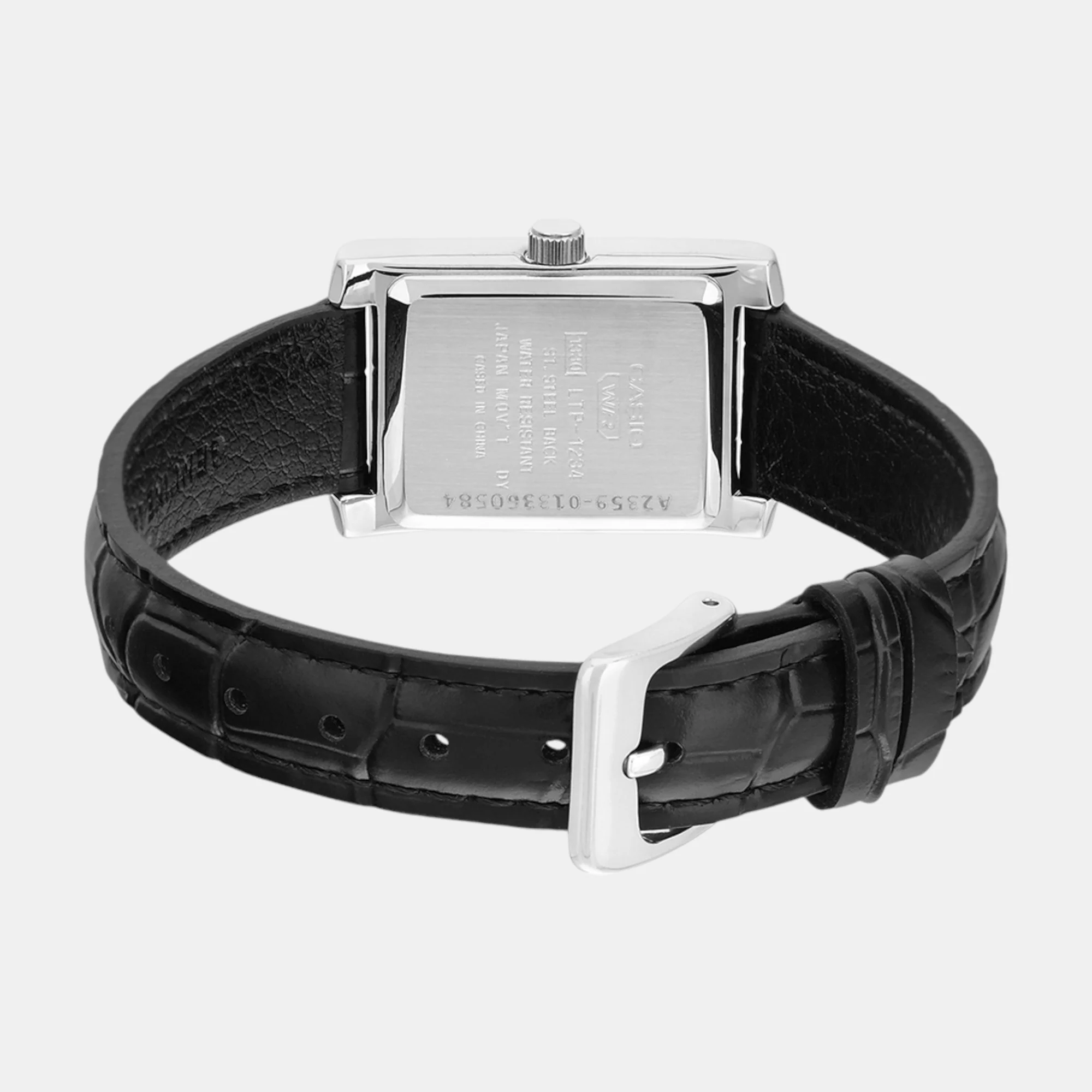 Enticer Women Quartz Silver Dial Analog Leather Watch A2359 - Image 7