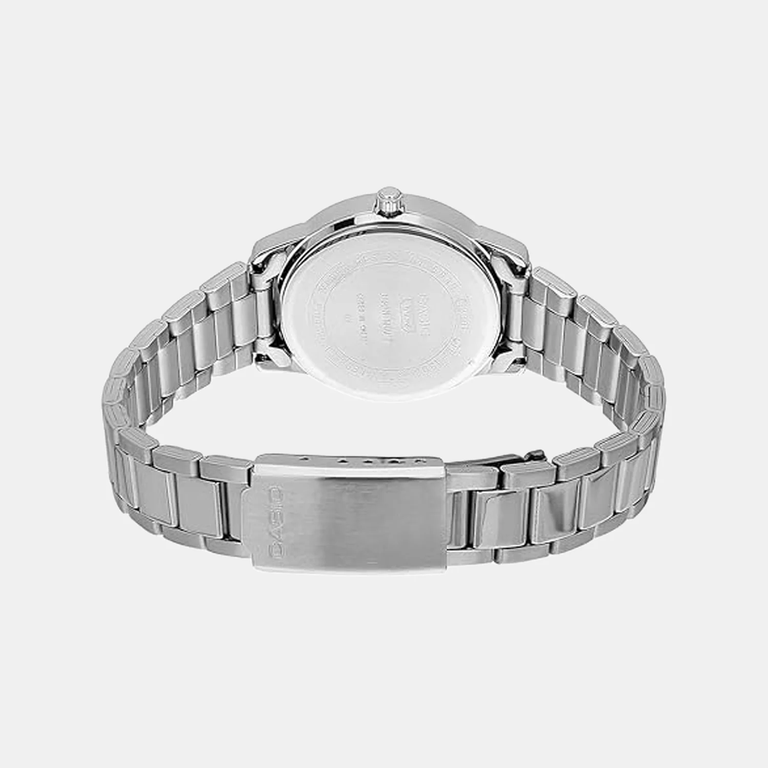 Enticer Women Quartz White Dial Analog Stainless Steel Watch LTP-1303DD-7AVDF A2478 - Image 2