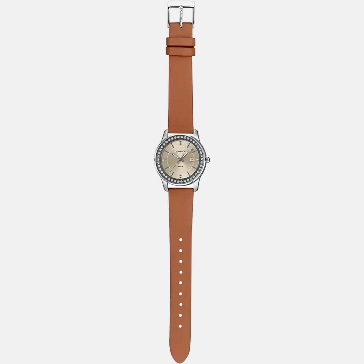 Enticer Women Quartz Yellow Dial Analog Leather Watch A1585 - Image 7