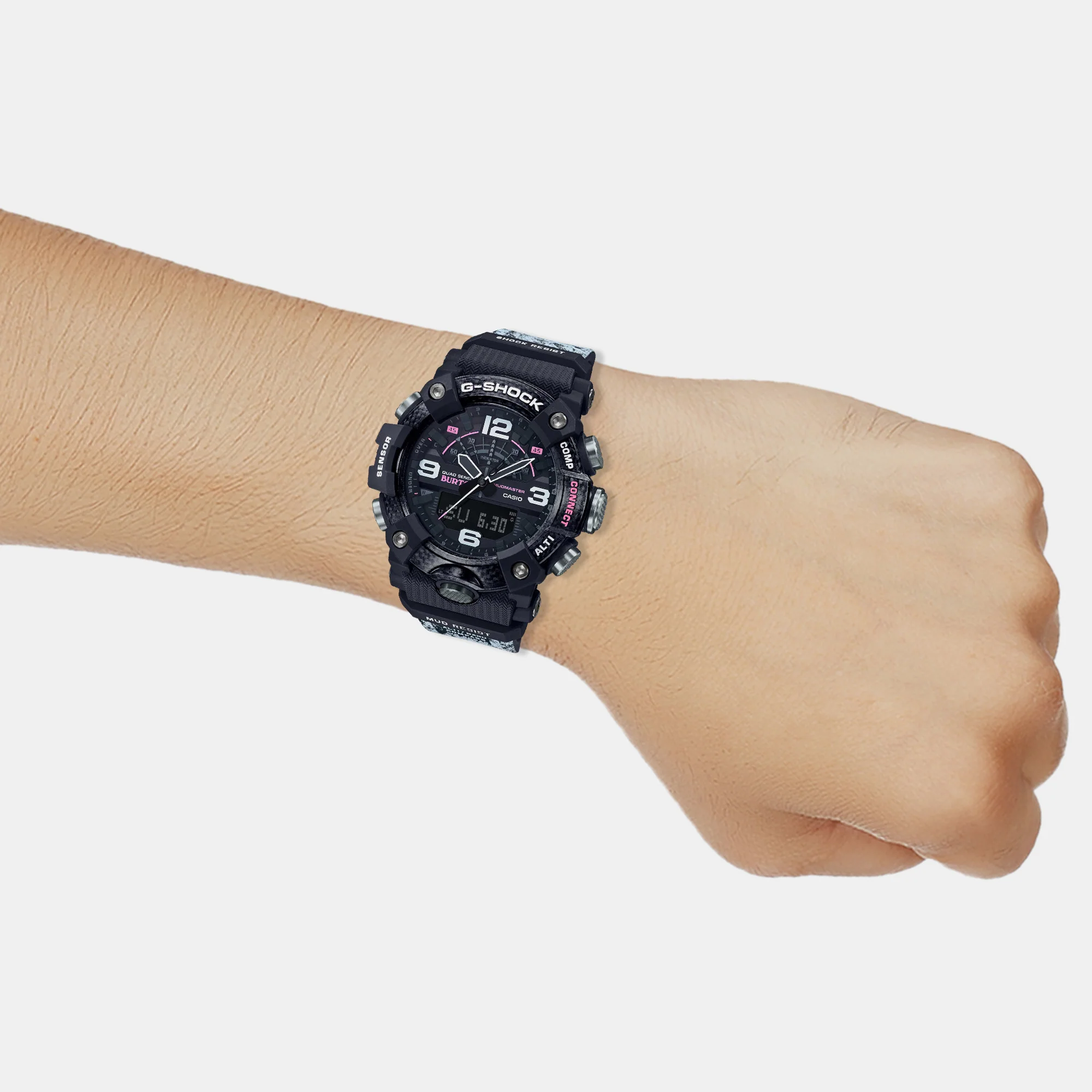 G-Shock Men Quartz Black Dial Analog-Digital Resin Watch G1023 - Image 6
