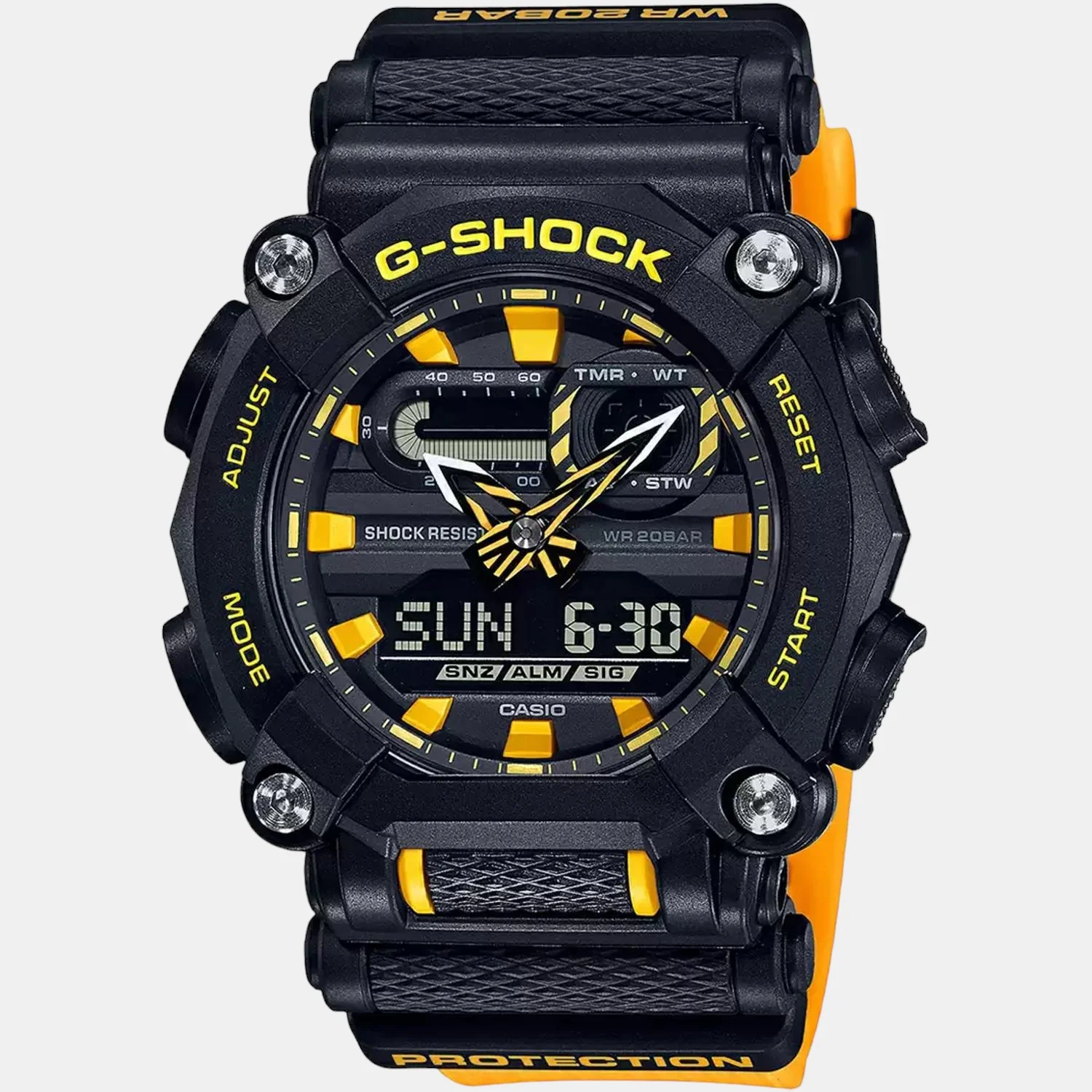 G-Shock Men Quartz Black Dial Analog-Digital Watch G1048 - Image 2