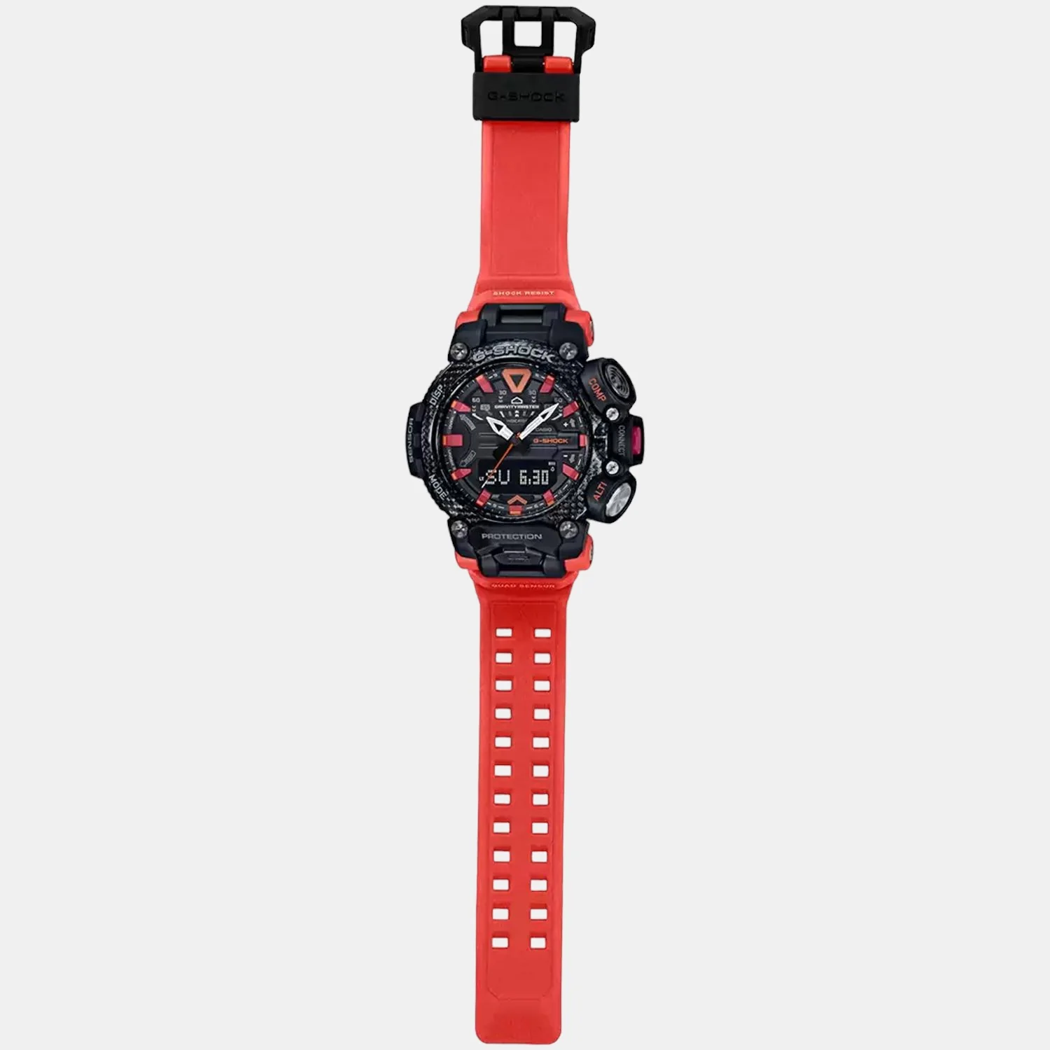 G-Shock Men Quartz Black Dial Analog-Digital Resin Watch G1074 - Image 6