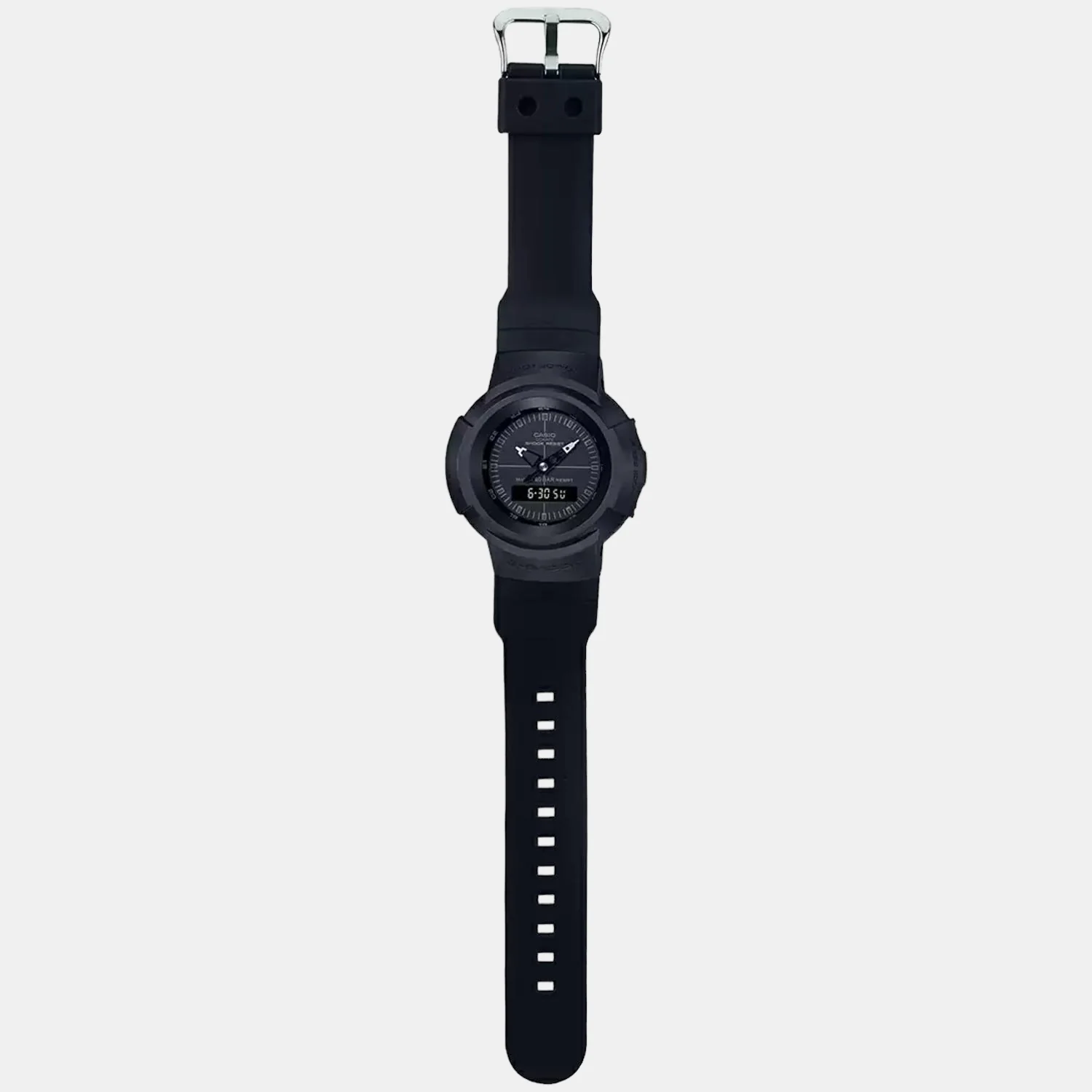 G-Shock Men Quartz Black Dial Analog-Digital Resin Watch G1080 - Image 6