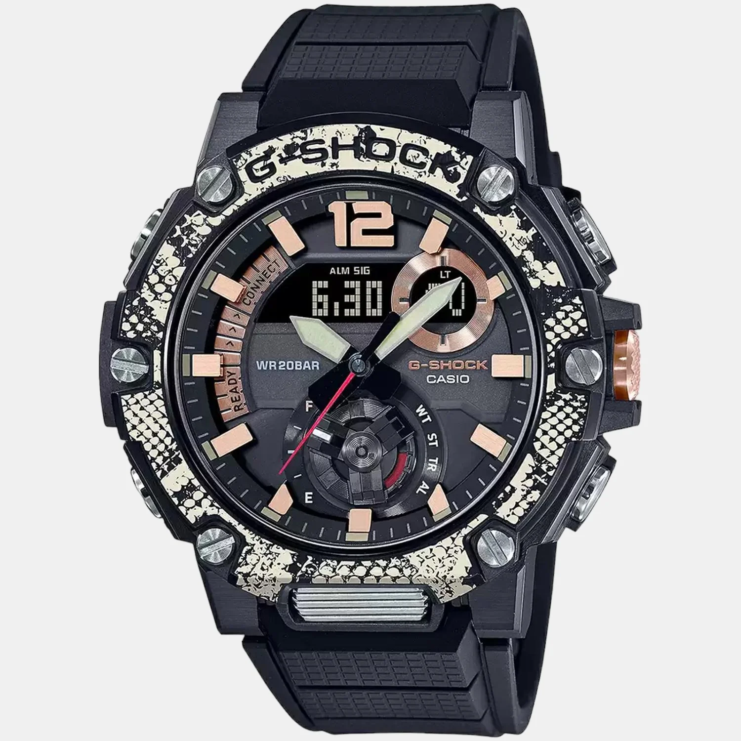 G-Shock Men Quartz Black Dial Analog-Digital Resin Watch G1092 - Image 2