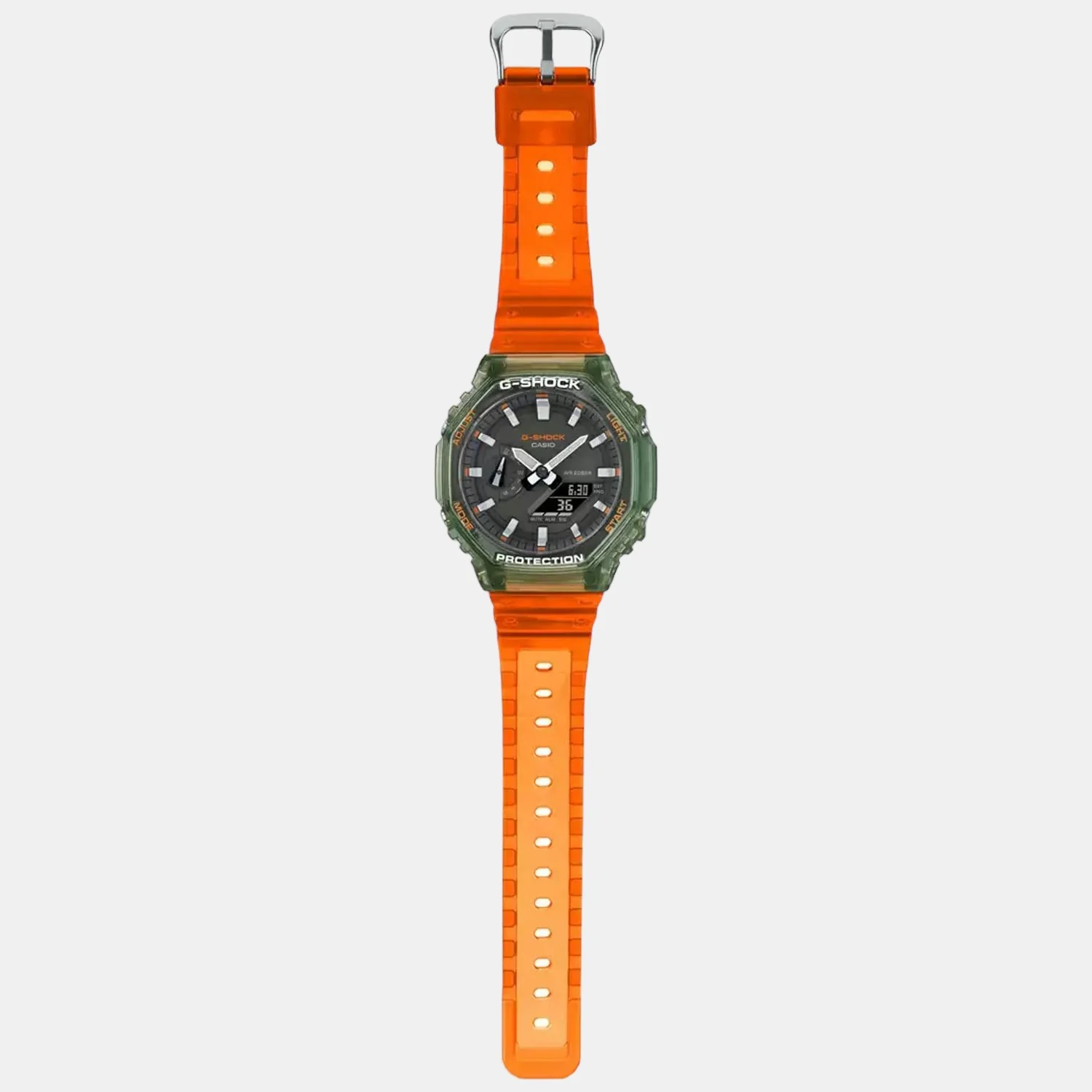 G-Shock Men Quartz Grey Dial Analog-Digital Resin Watch G1117 - Image 6