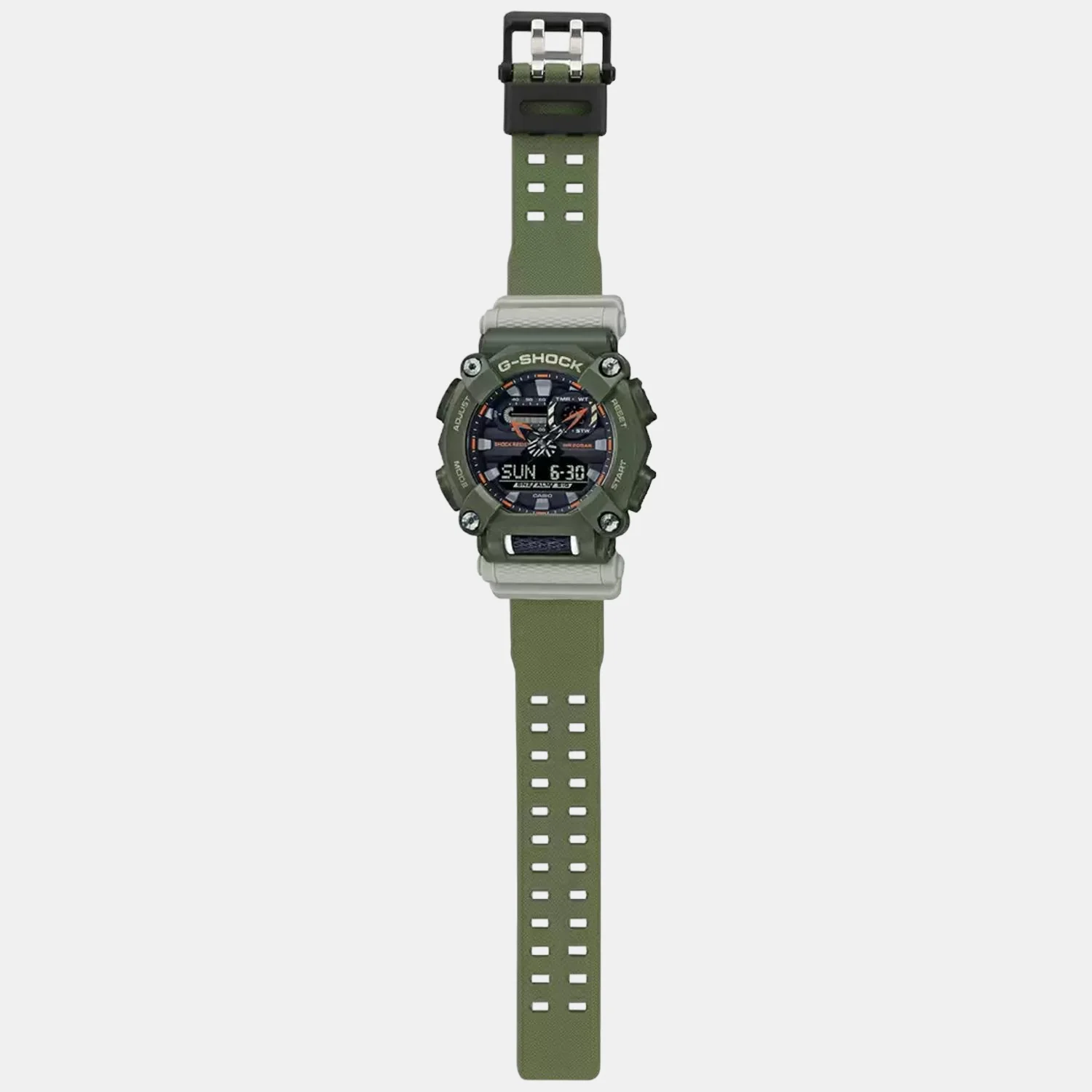 G-Shock Men Quartz Black Dial Analog-Digital Resin Watch G1118 - Image 6