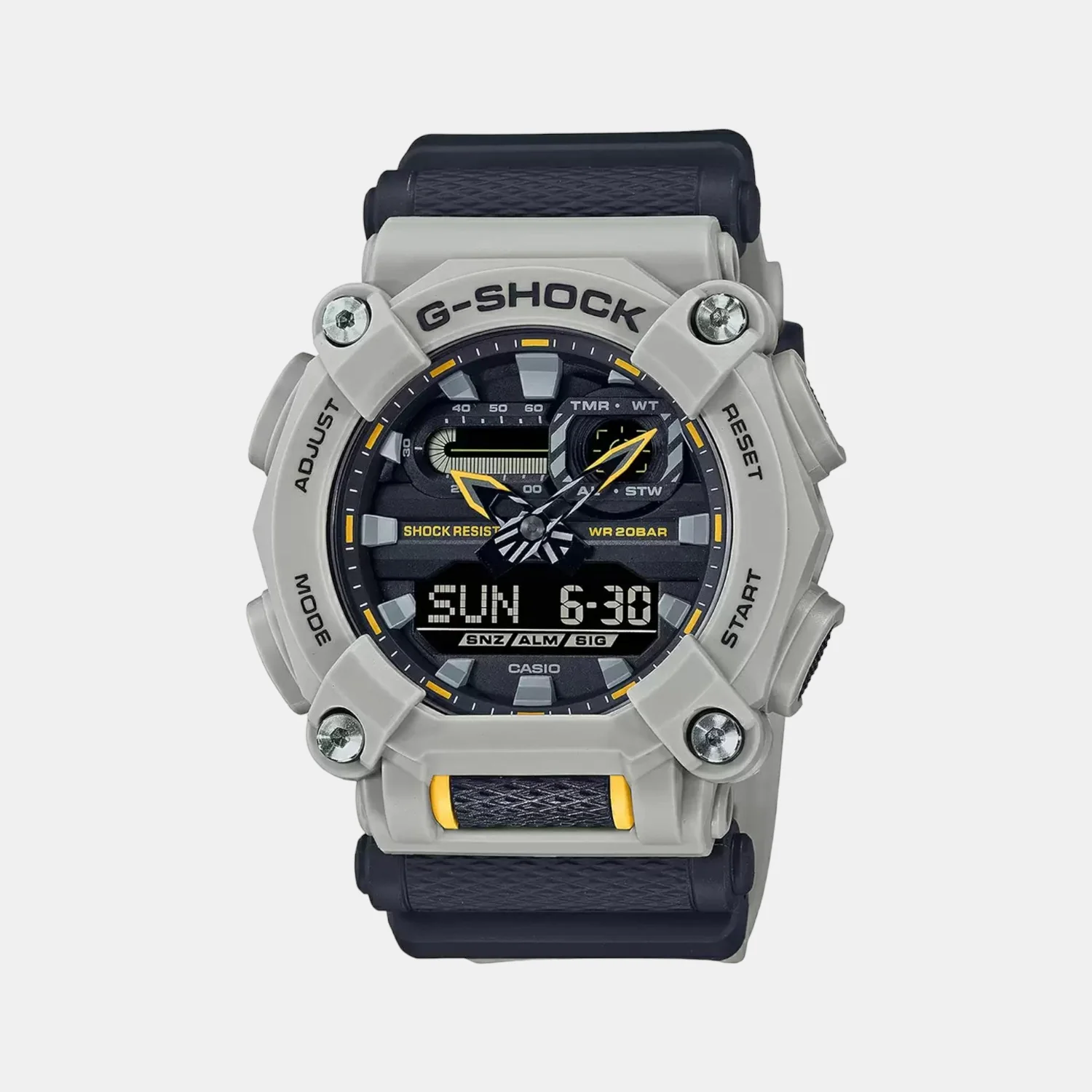G-Shock Men Quartz Black Dial Analog-Digital Resin Watch G1119