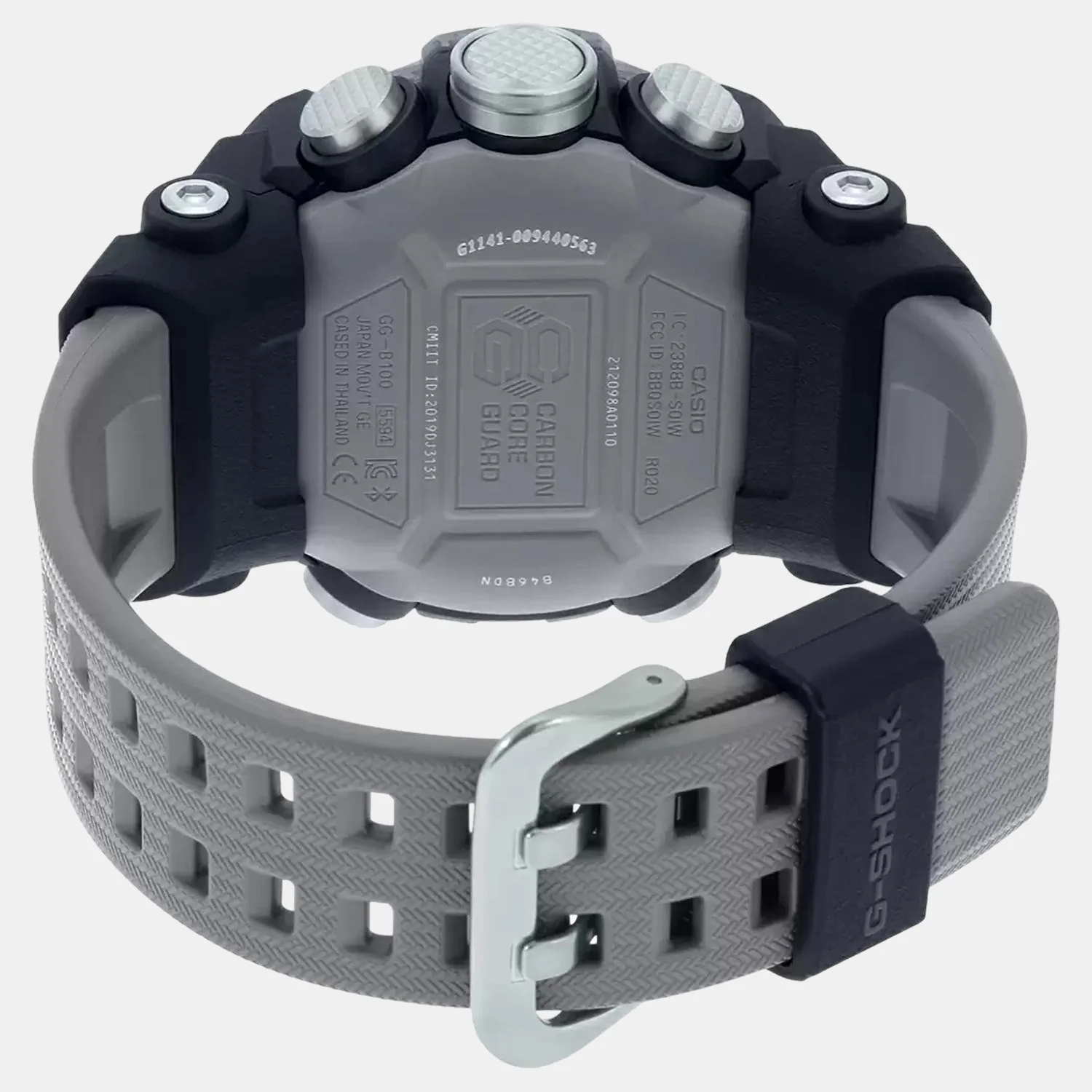 G-Shock Men Quartz Black Dial Analog-Digital Resin Watch G1141 - Image 4