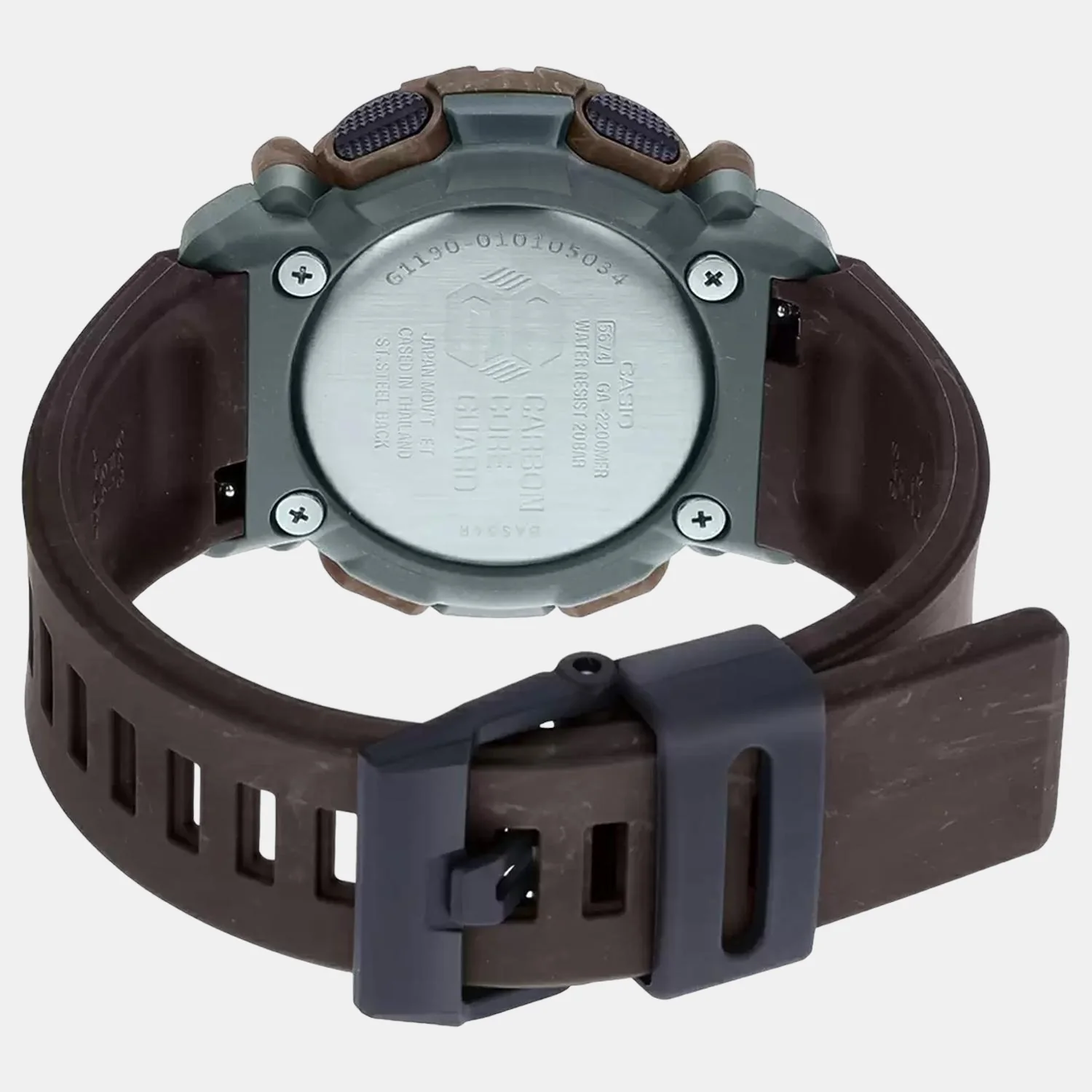 G-Shock Men Quartz Black Dial Analog-Digital Resin Watch G1190 - Image 4