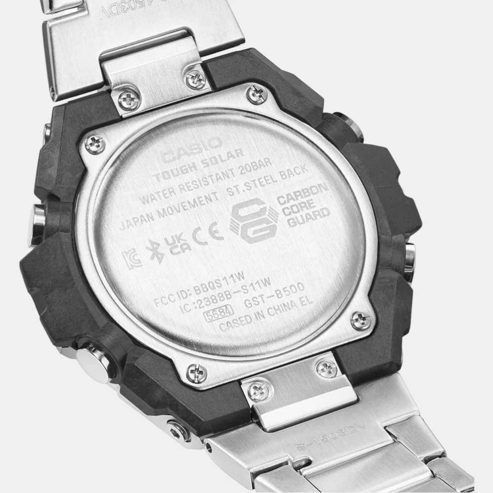 G-Shock Men Quartz Black Dial Analog-Digital Resin Watch G1236 - Image 4