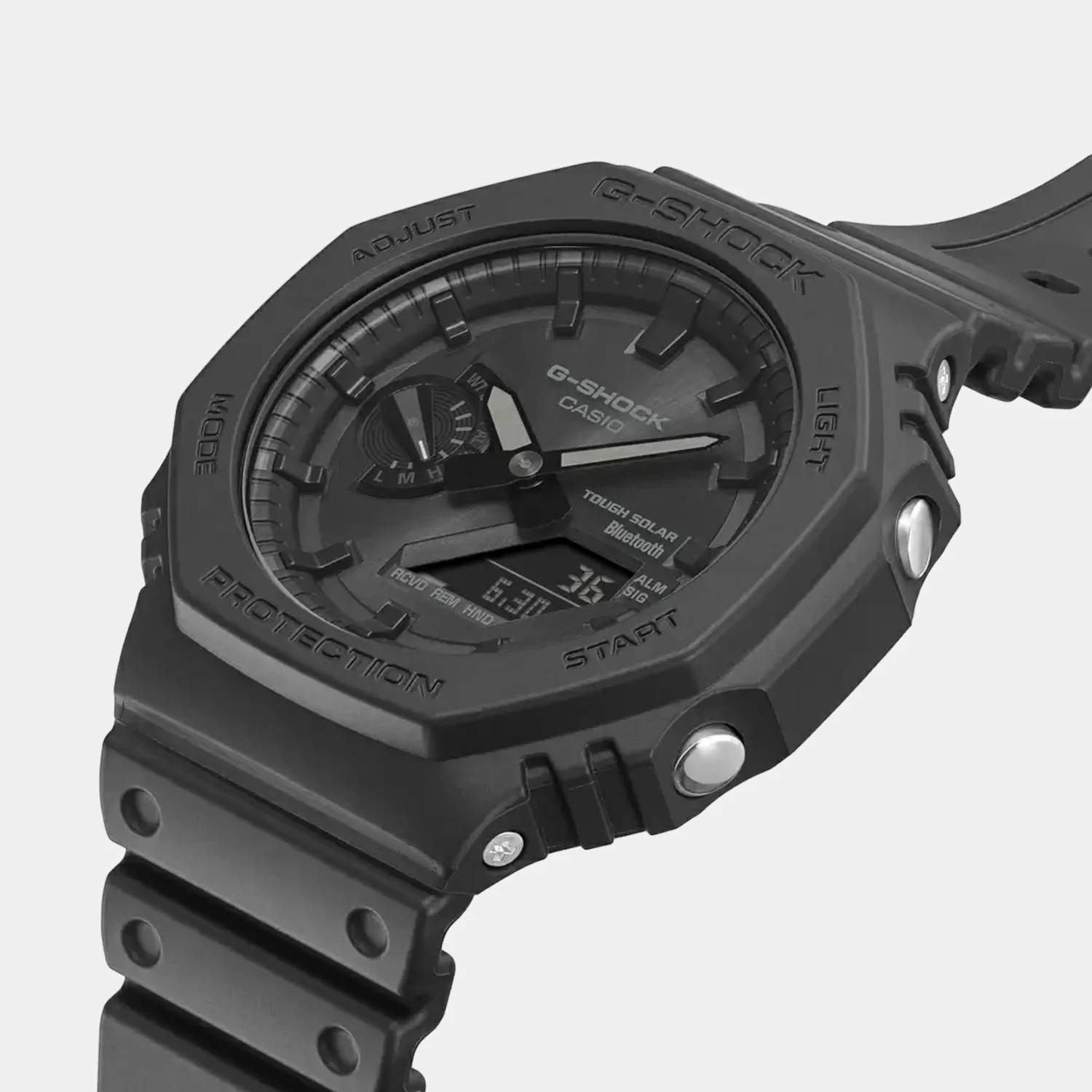 G-Shock Men Quartz Black Dial Analog-Digital Resin Watch G1242 - Image 3