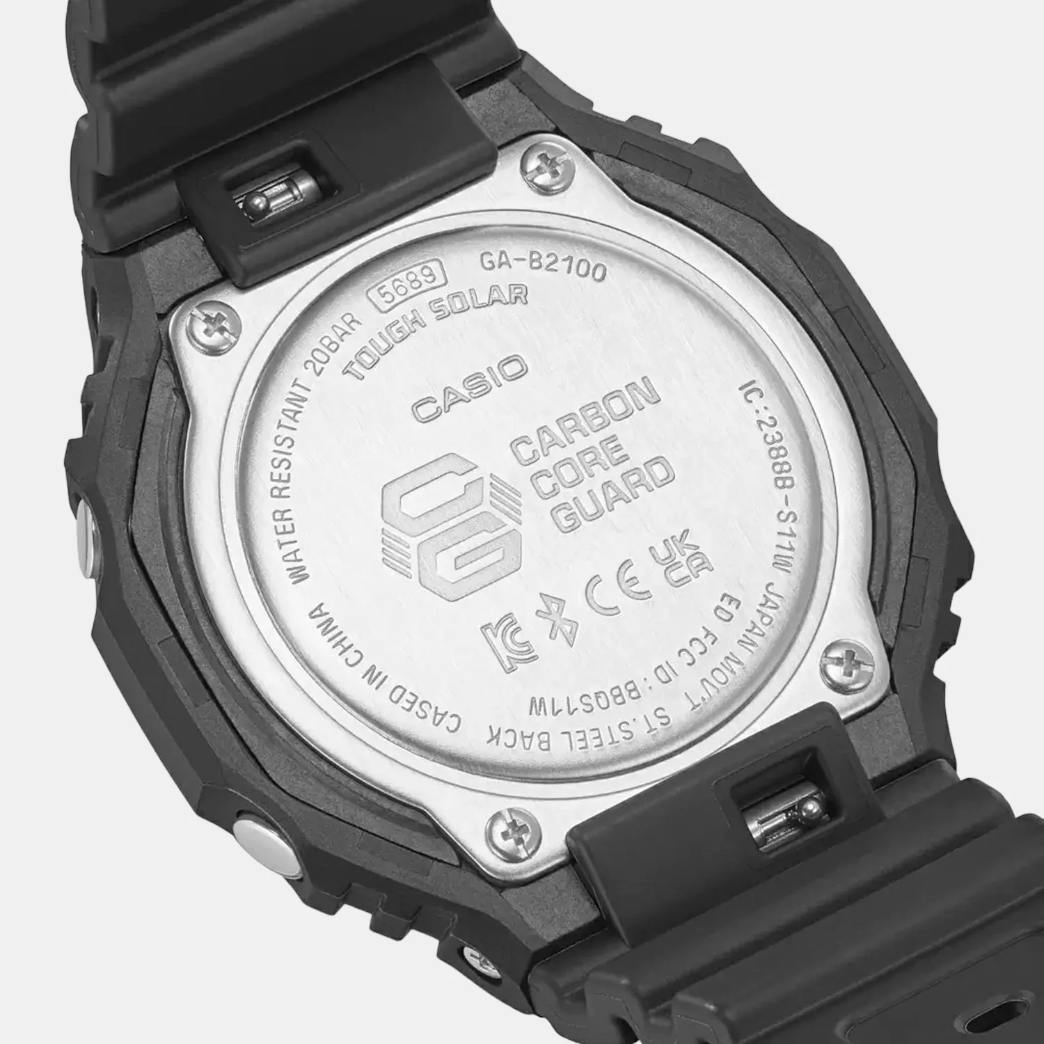 G-Shock Men Quartz Black Dial Analog-Digital Resin Watch G1242 - Image 7