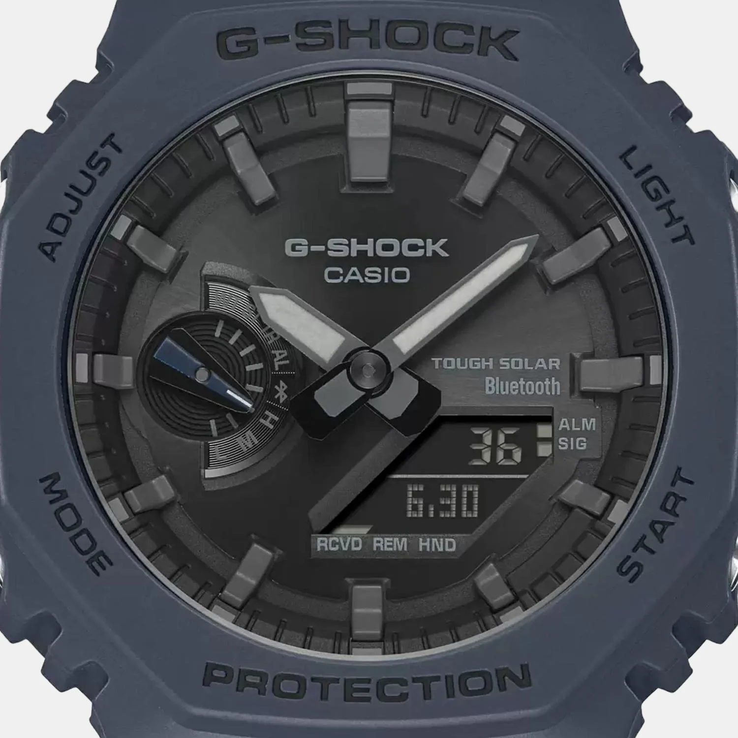 G-Shock Men Quartz Black Dial Analog-Digital Resin Watch G1243 - Image 5
