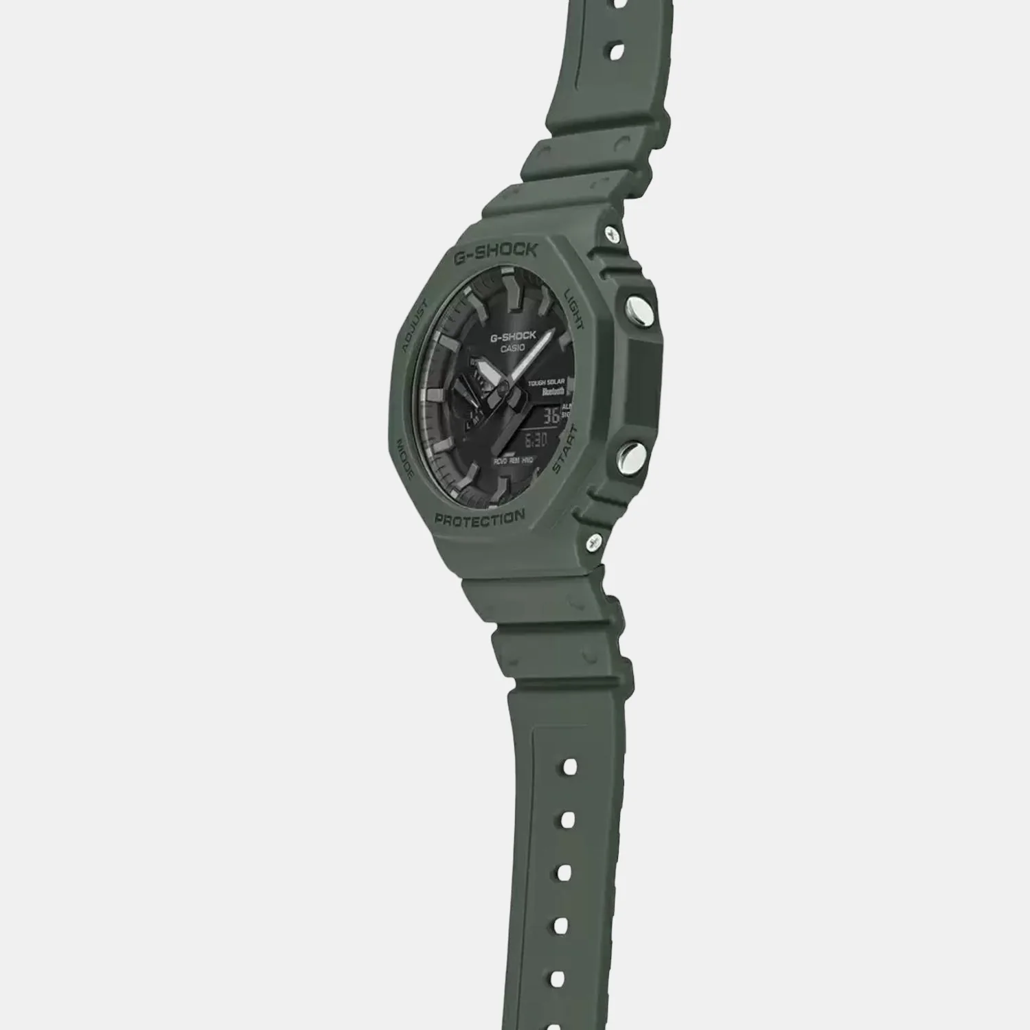 G-Shock Men Quartz Black Dial Analog-Digital Resin Watch G1244 - Image 3