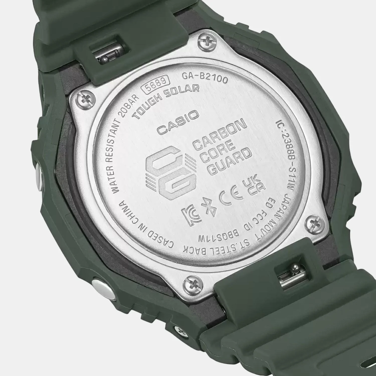 G-Shock Men Quartz Black Dial Analog-Digital Resin Watch G1244 - Image 7