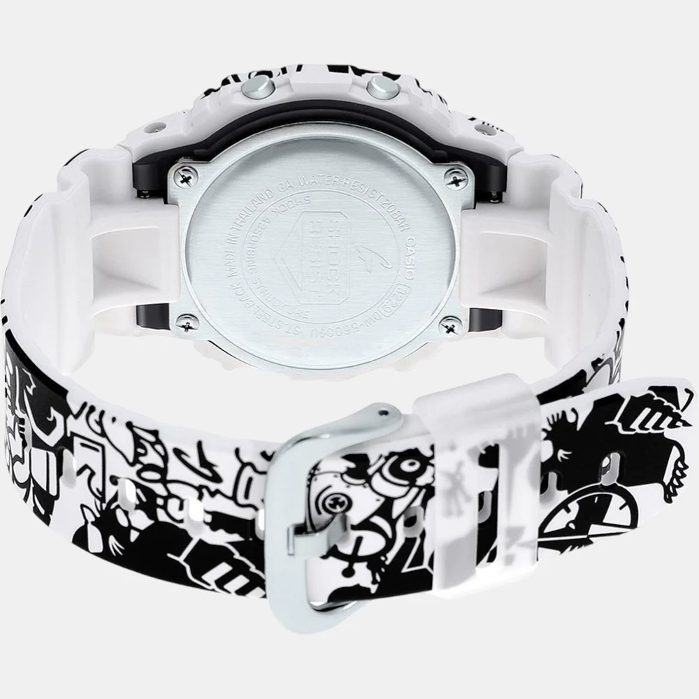 G-Shock Men Quartz Black Dial Analog-Digital Resin Watch G1269 - Image 4