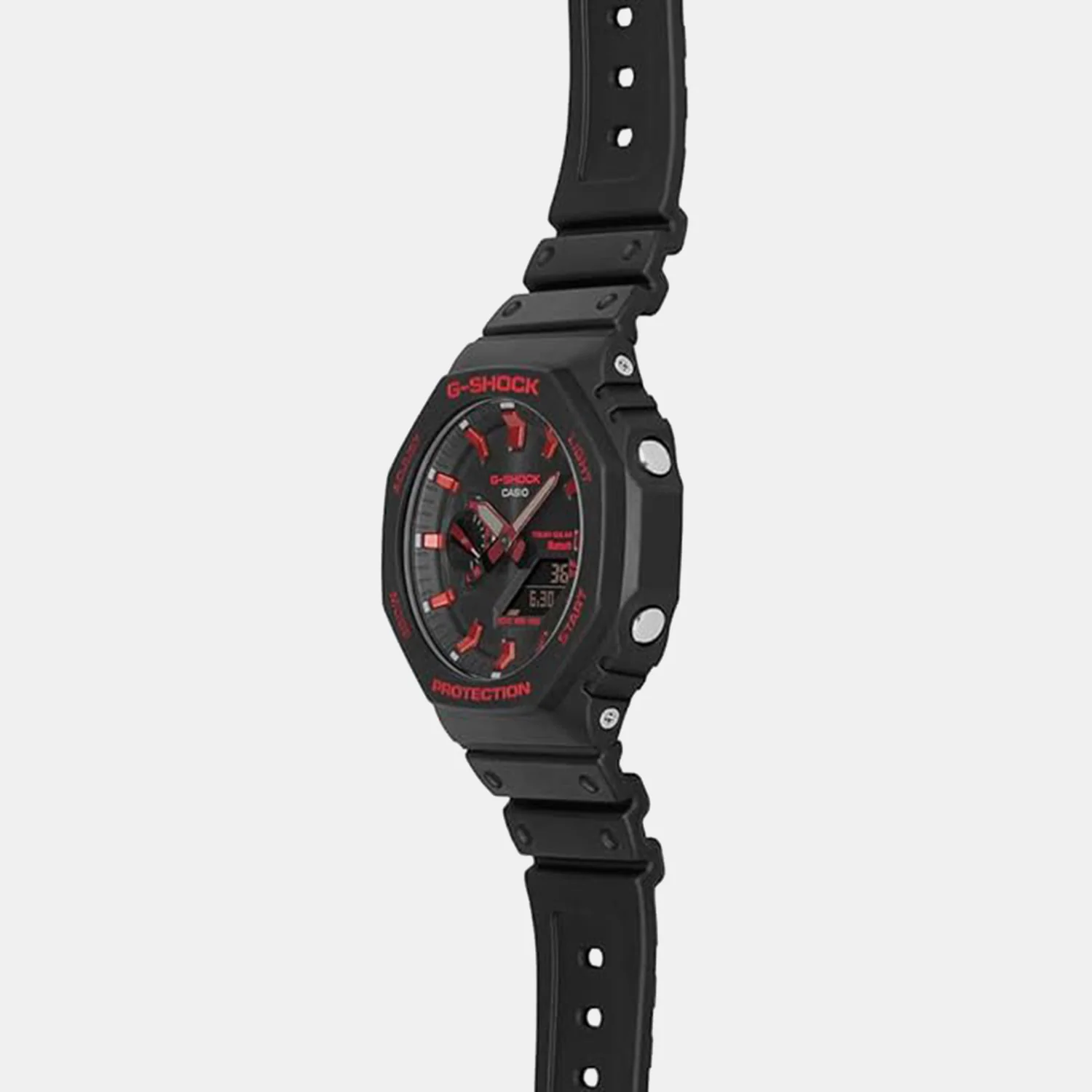 G-Shock Men Quartz Black Dial Analog-Digital Resin Watch G1307 - Image 4