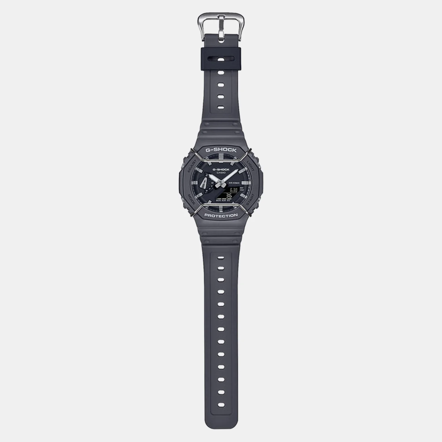 G-Shock Men Quartz Black Dial Analog-Digital Resin Watch G1340 - Image 8