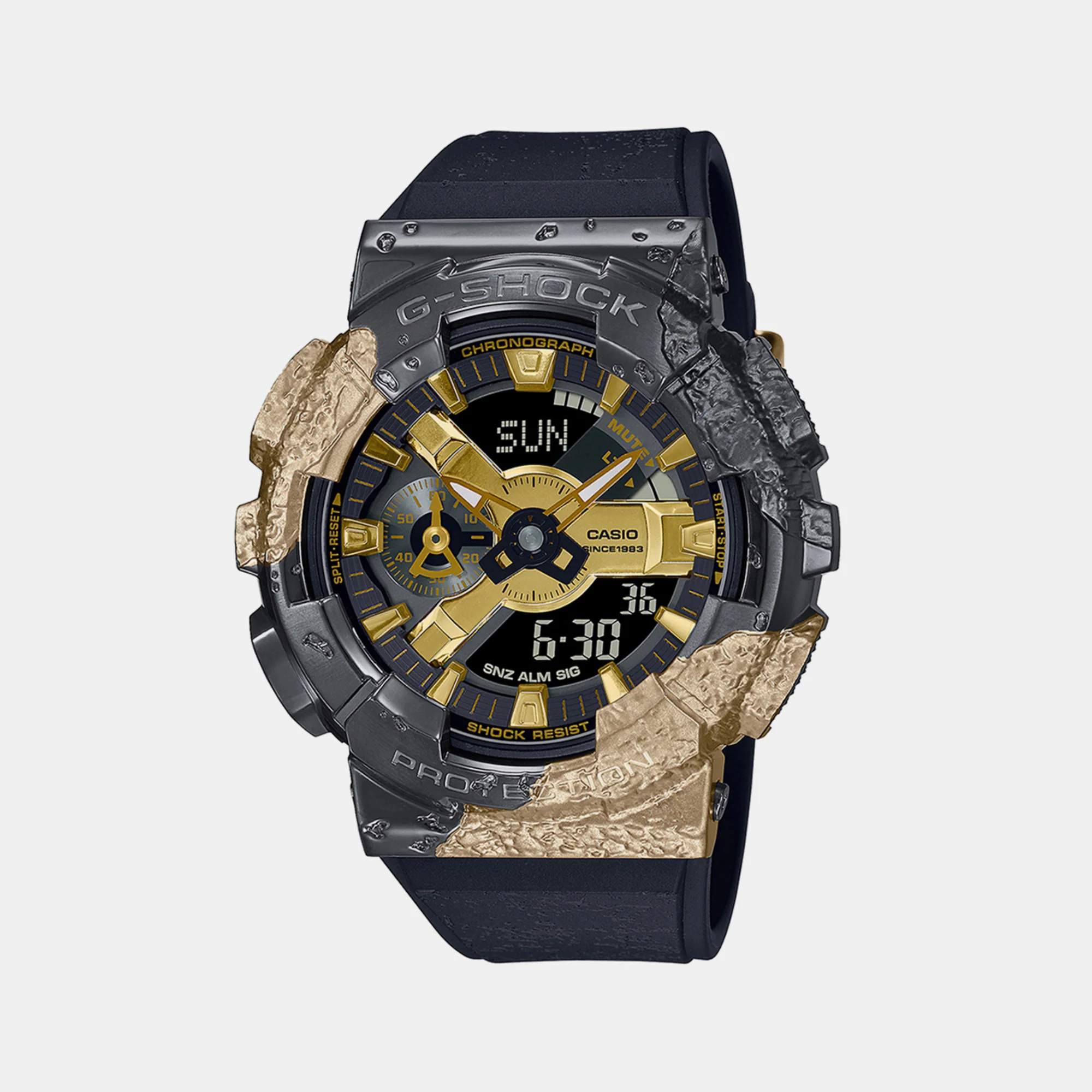 G-Shock Men Quartz Black Dial Analog-Digital Resin Watch G1346 - Image 2