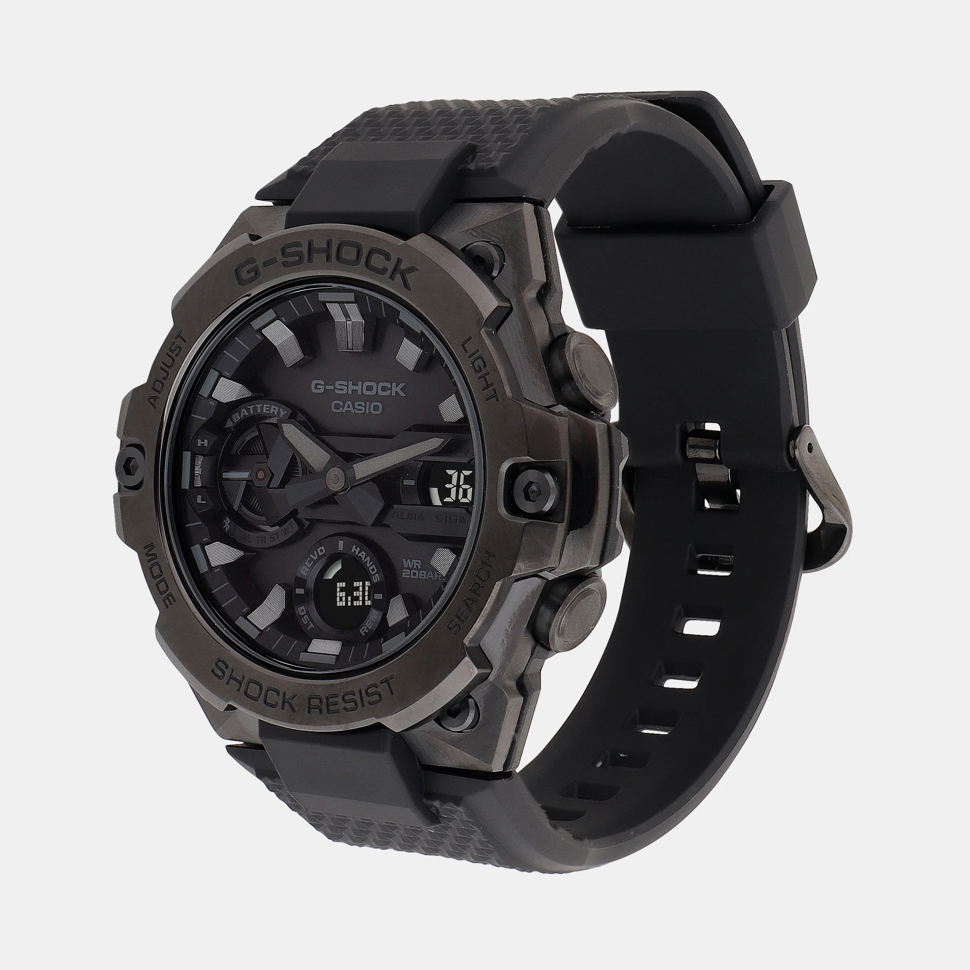 G-Shock Men Quartz Black Dial Analog-Digital Resin Watch G1417 - Image 3