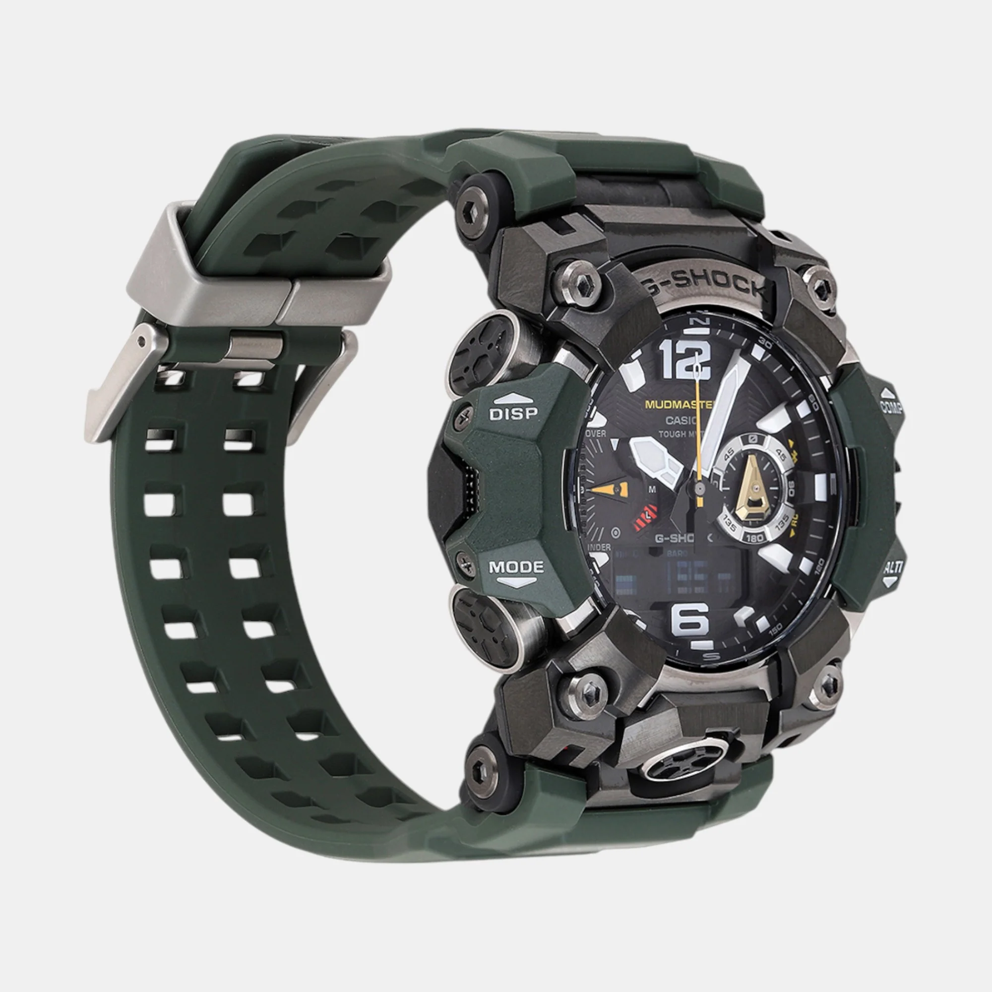Mudmaster G-Shock Men Solar Black Dial Analog-Digital Resin Watch GWG-B1000-3ADR G1472 - Image 4