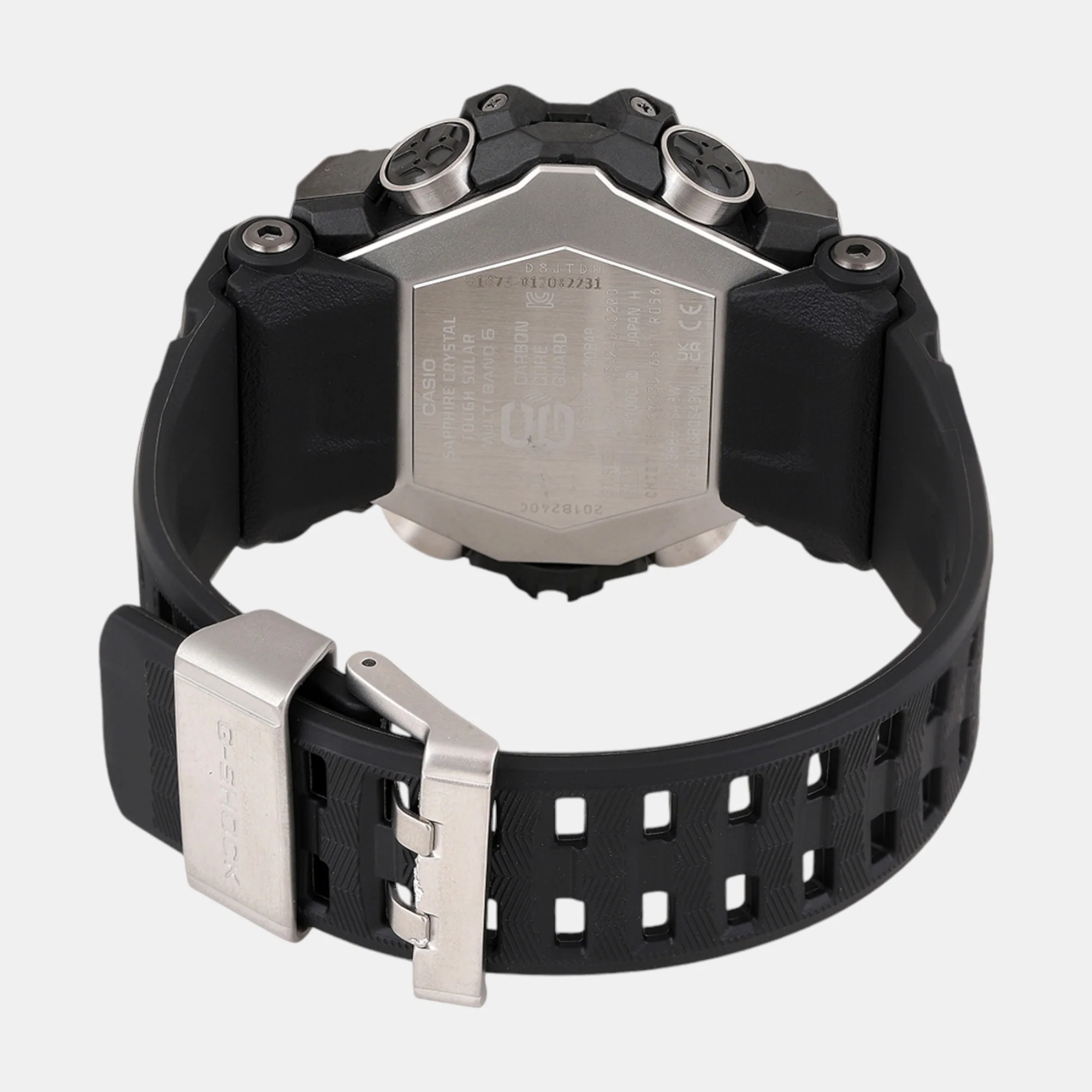 Mudmaster G-Shock Men Solar Black Dial Analog-Digital Resin Watch GWG-B1000-1ADR G1473 - Image 7