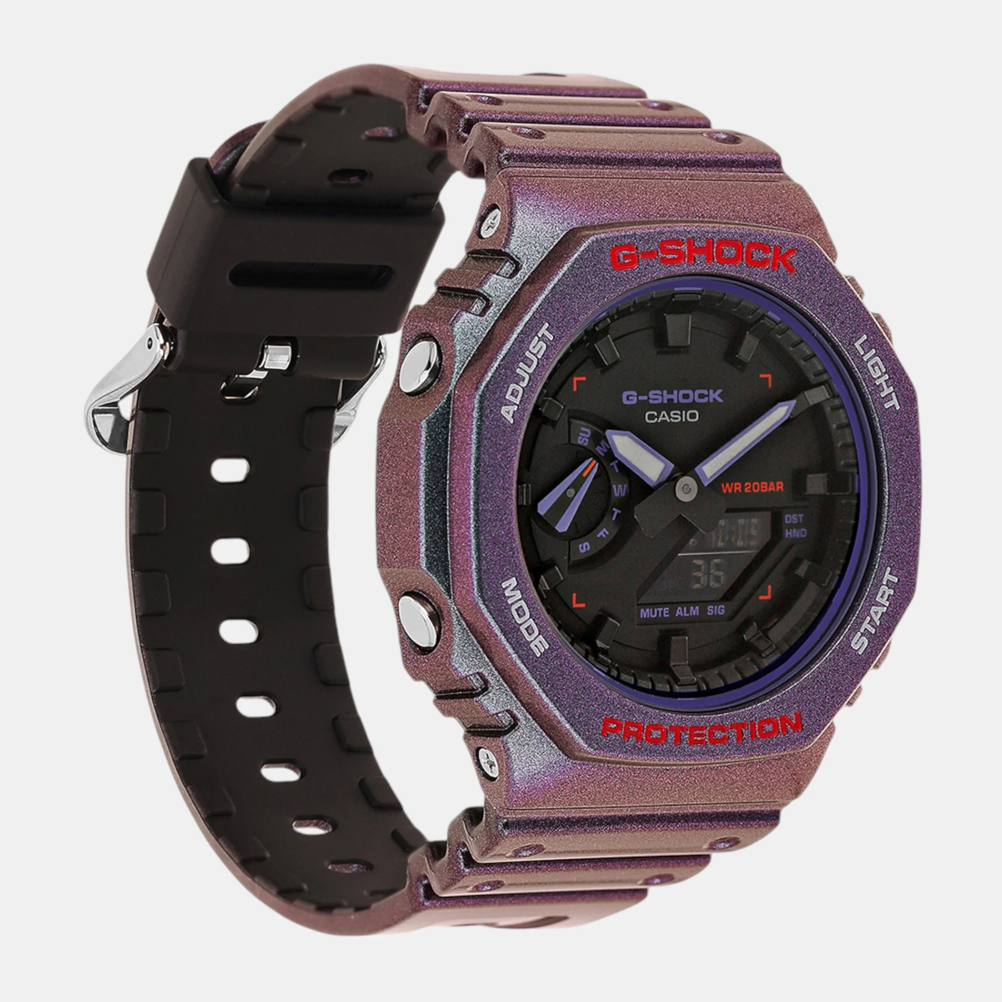 G-Shock Men Quartz Black Dial Analog-Digital Resin Watch G1496 - Image 2