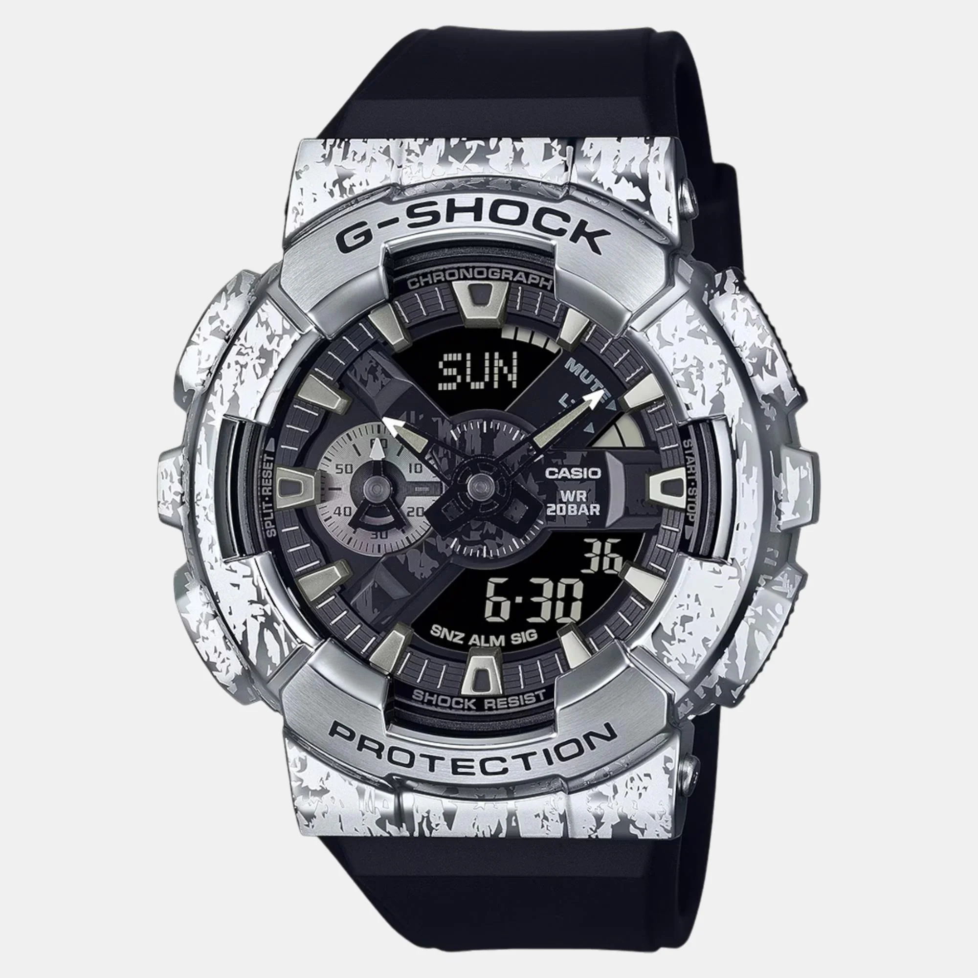 G-Shock Men Quartz Black Dial Analog-Digital Resin Watch G1538 - Image 2