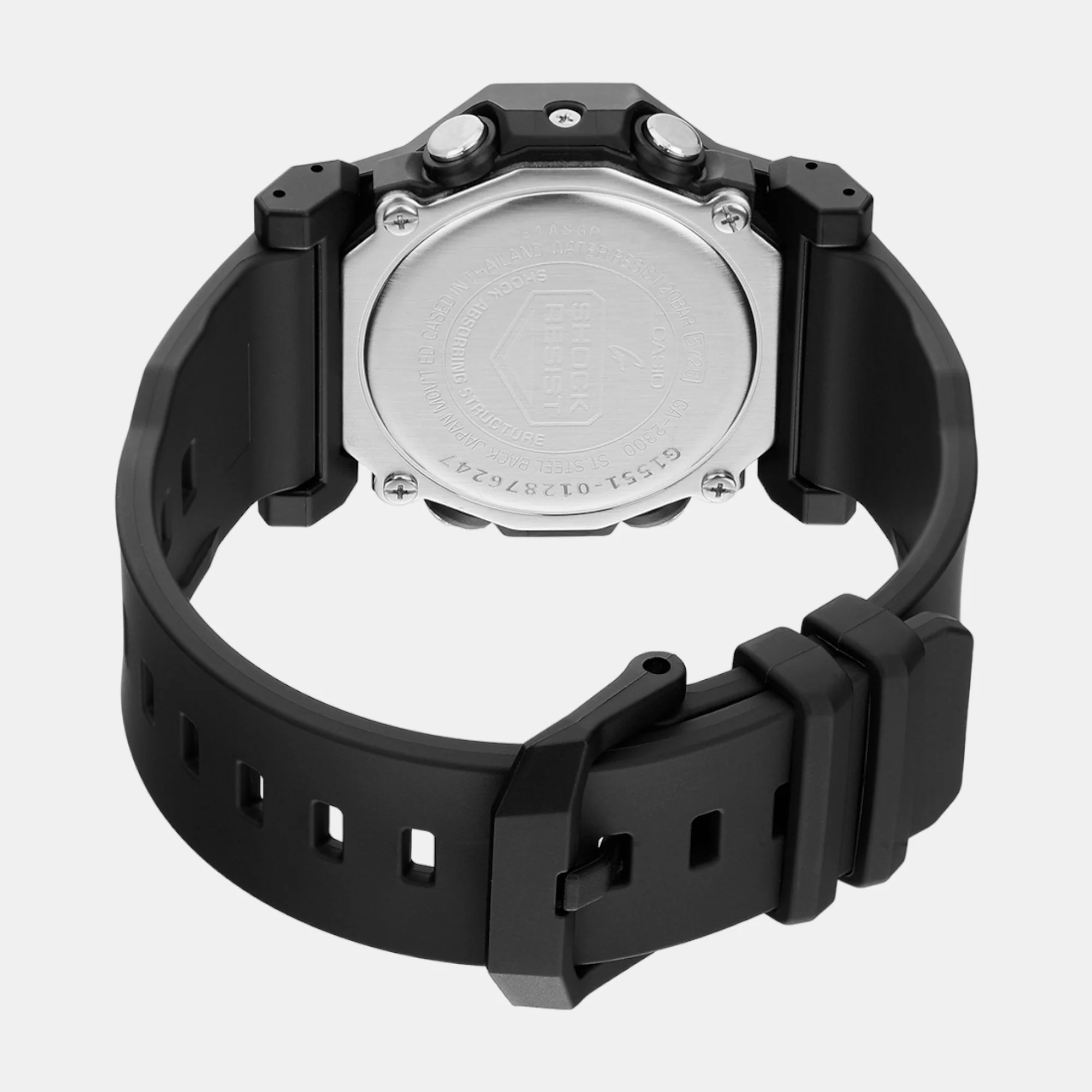 G-Shock Men Quartz Black Dial Analog-Digital Resin Watch G1551 - Image 4
