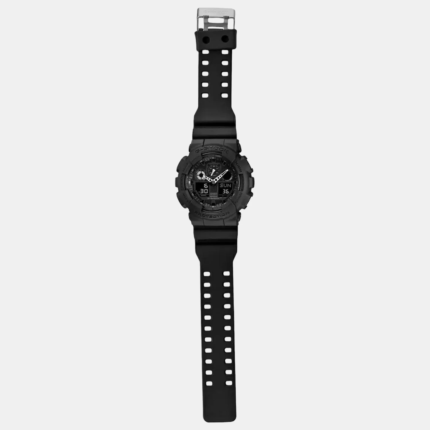 G-Shock Men Quartz Black Dial Analog-Digital Resin Watch G270 - Image 3