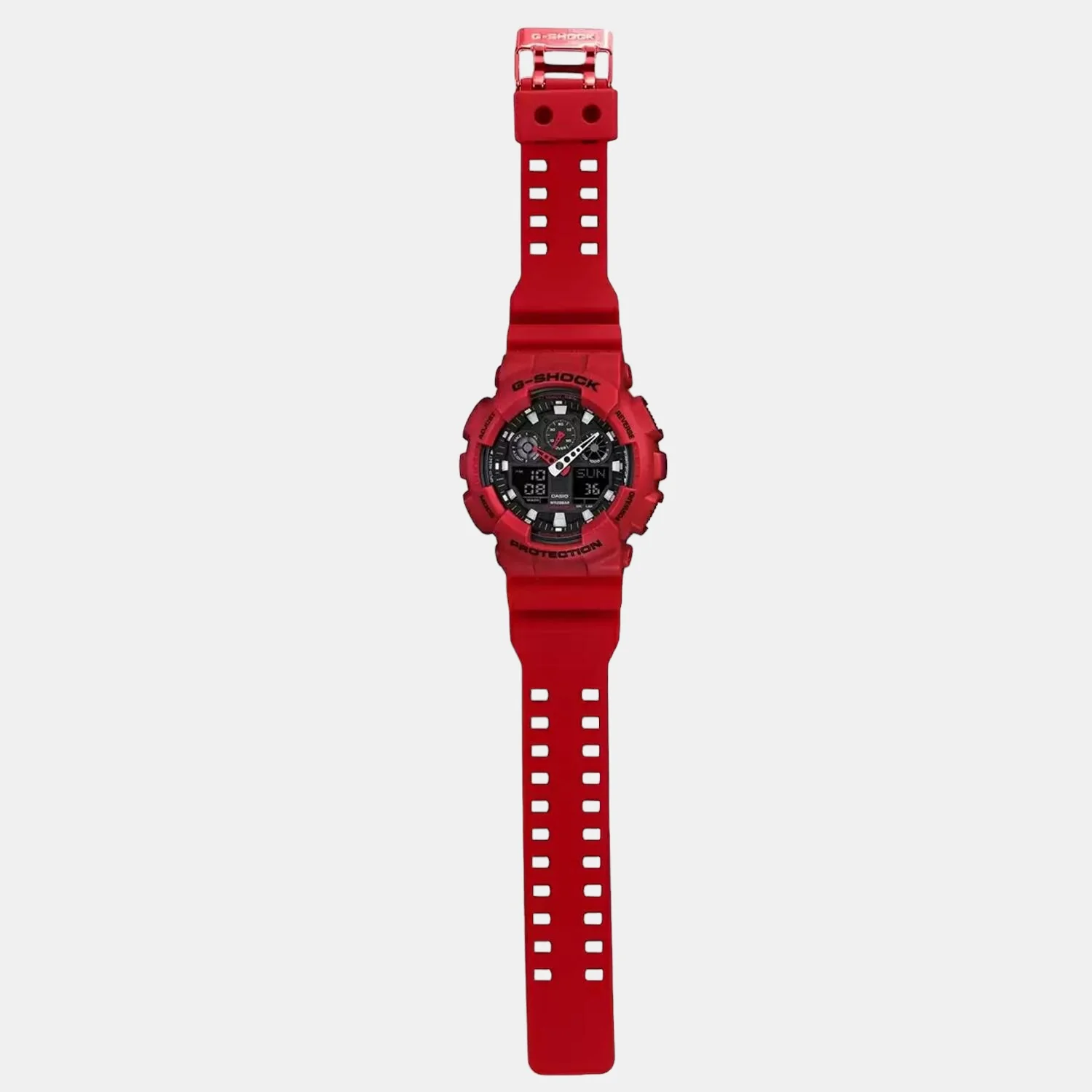 G-Shock Men Quartz Black Dial Analog-Digital Resin Watch G344 - Image 3